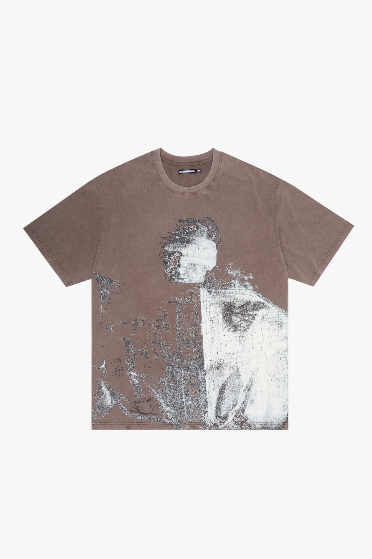 "ASHES" VINTAGE MOCHA TEE