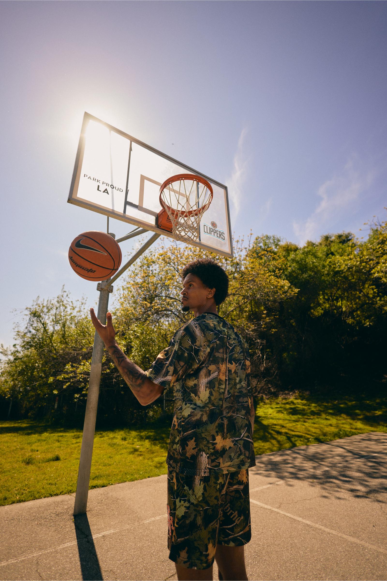 "Scrimmage" Box-Fit Mesh Tee Camo