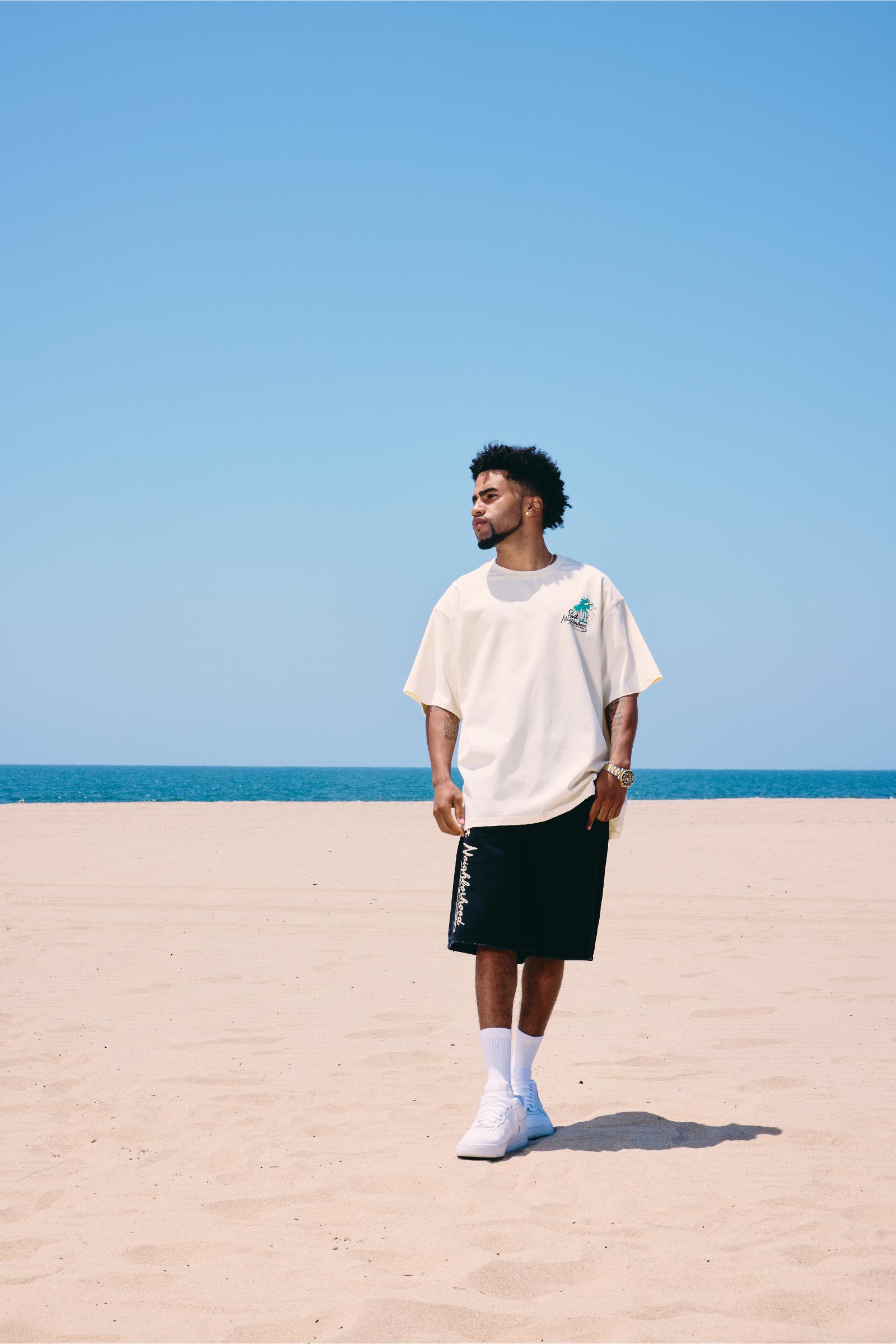 "Paradise" Relaxed Tee Cream