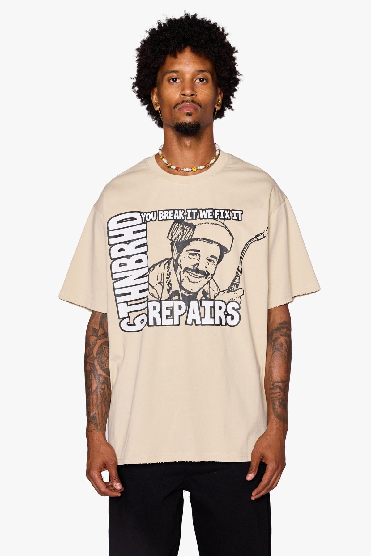 "HIGH OCTANE" TEE CREAM