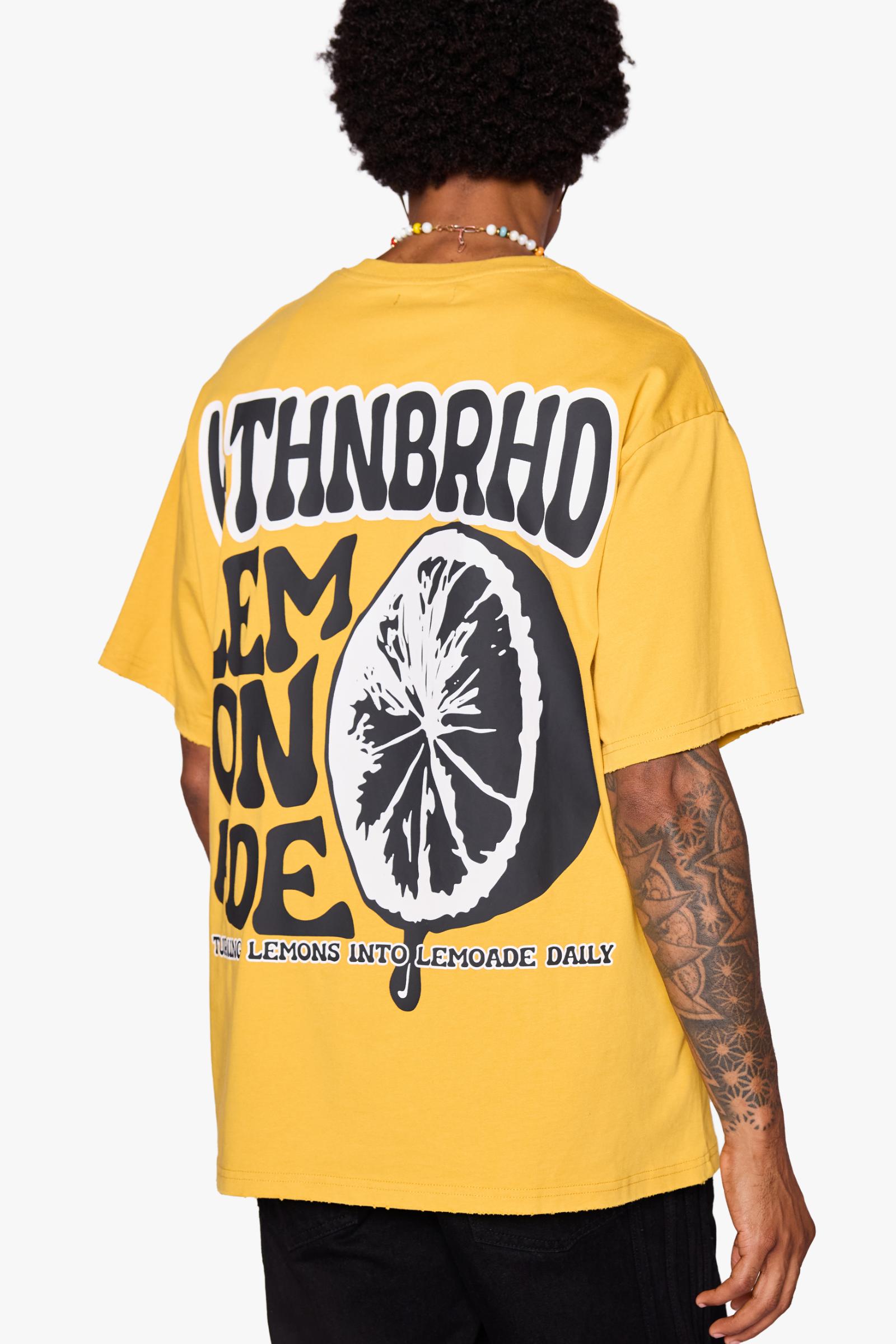 "Lemonhead" Graphic Tee Yellow