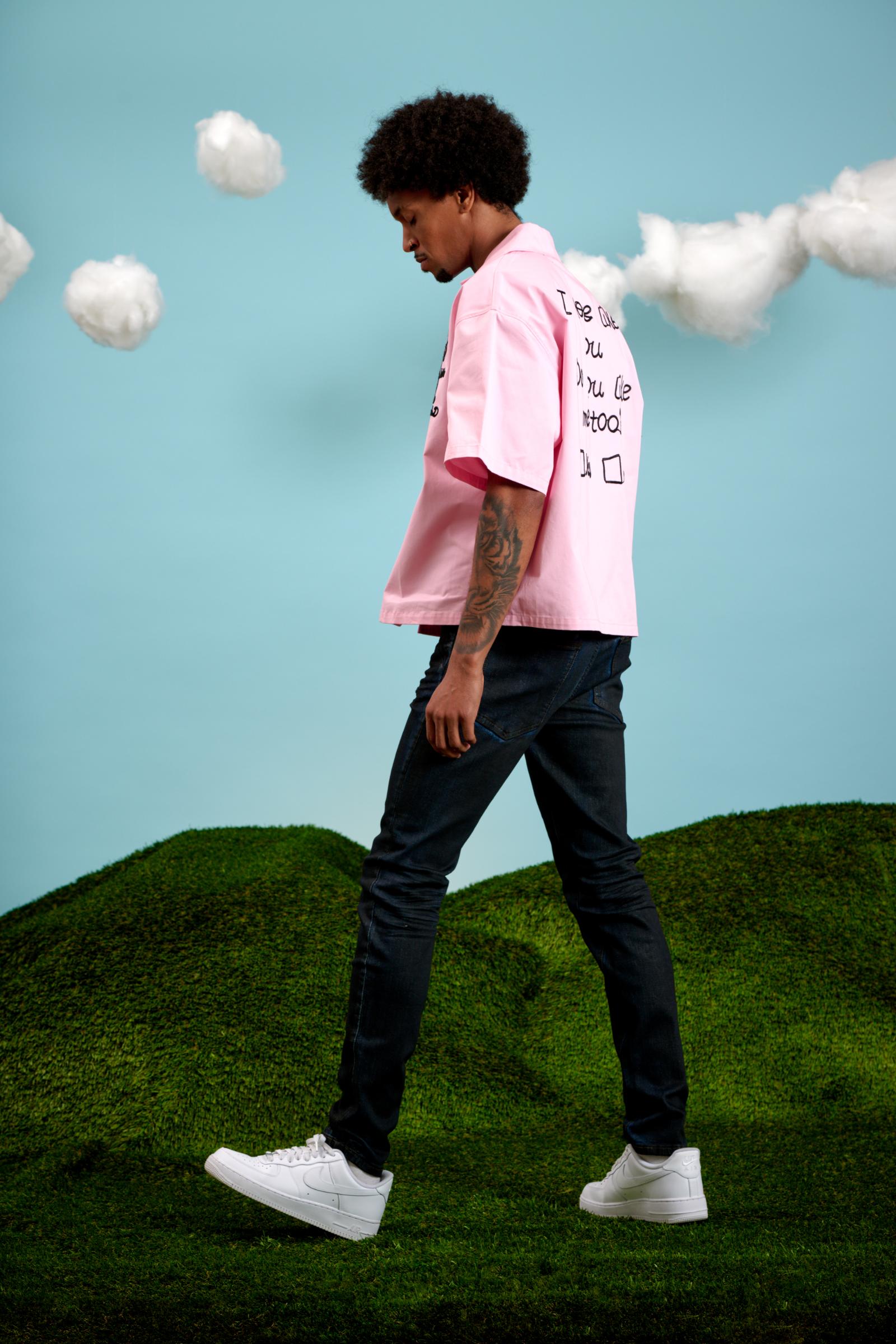 "Slick" Skinny Jeans Black Wax