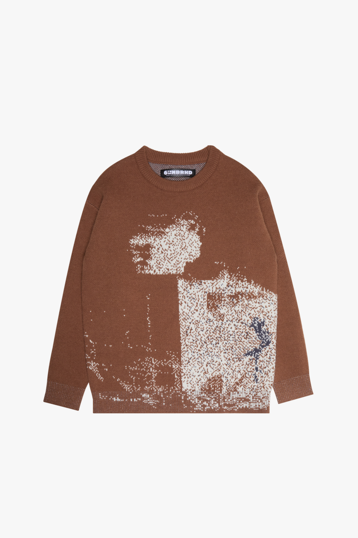 "BLINDED" MOCHA SWEATER