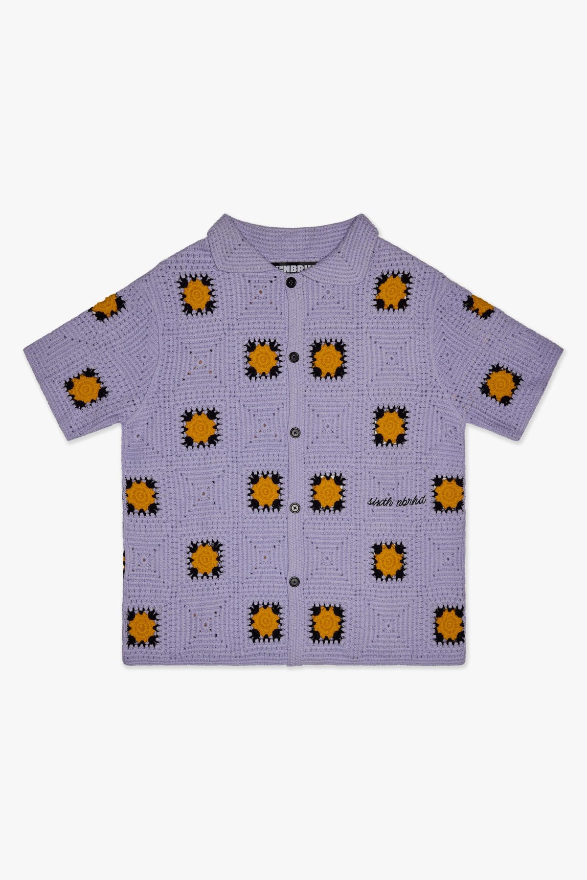 "BAZZAR" KNIT WOVEN - PURPLE
