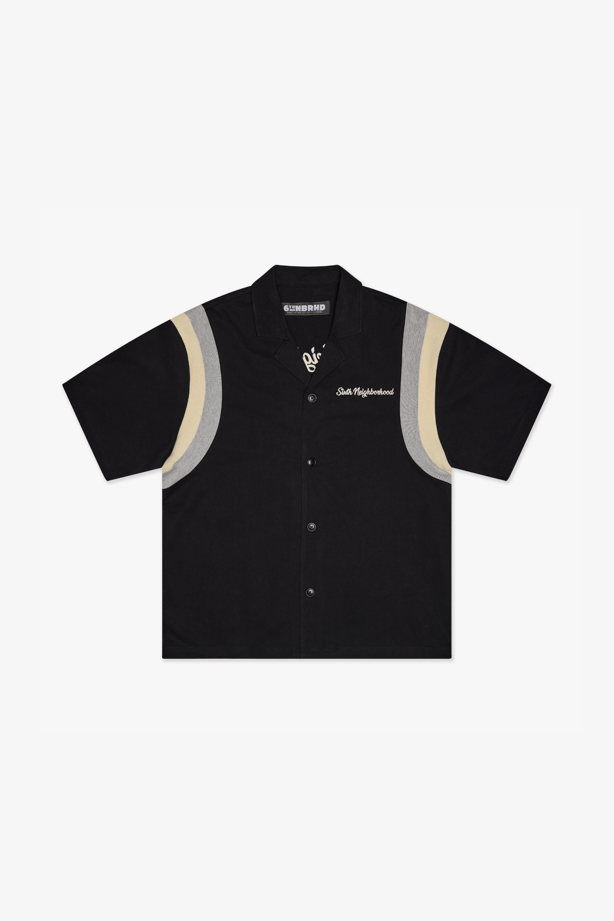 "IN MY LANE"  WOVEN - BLACK