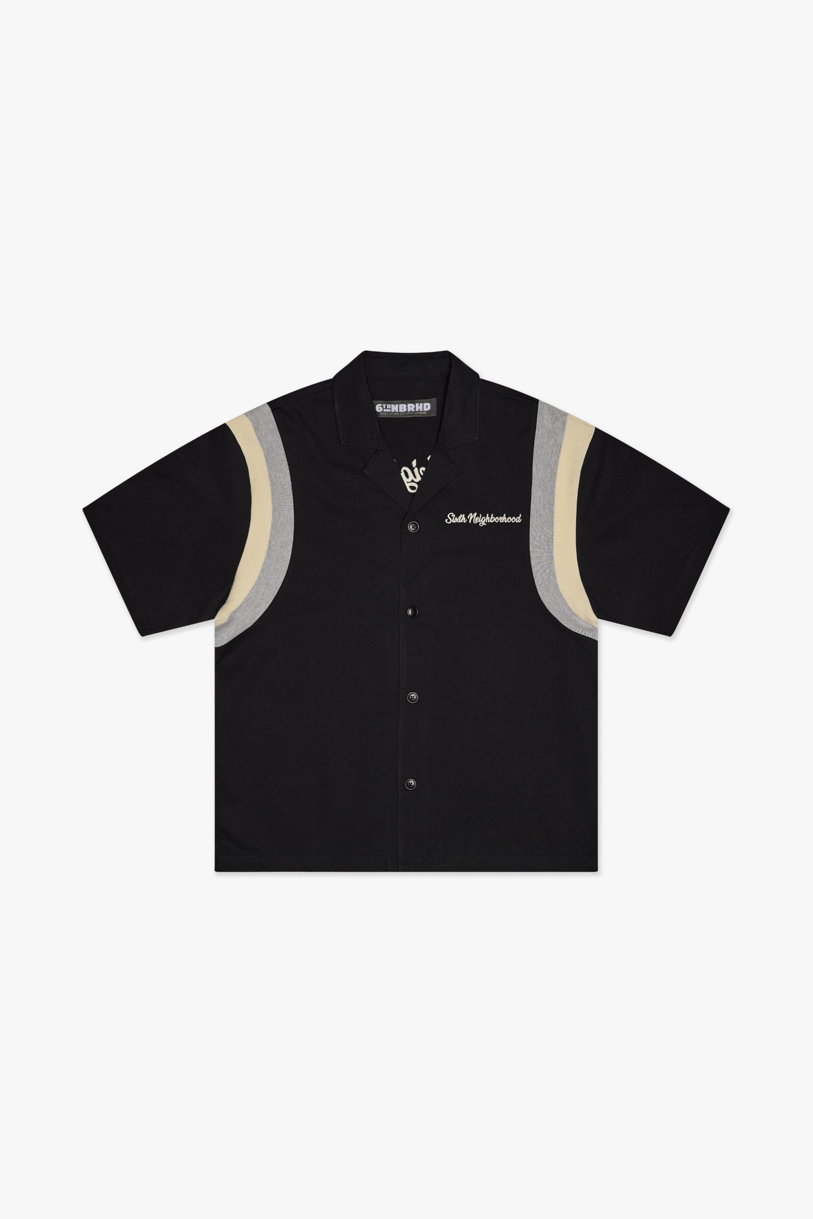 "IN MY LANE"  WOVEN - BLACK