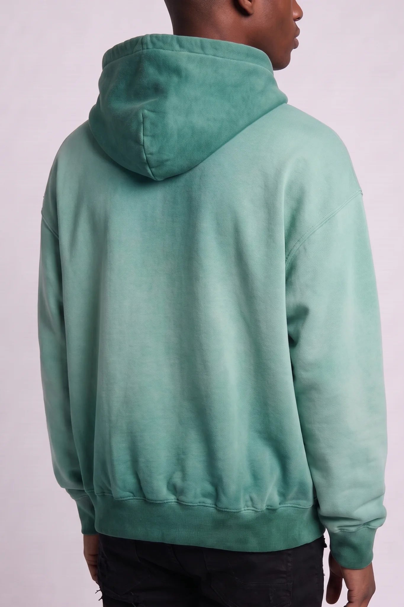"Esntl 2.0" Relaxed Hoodie Vintage Green