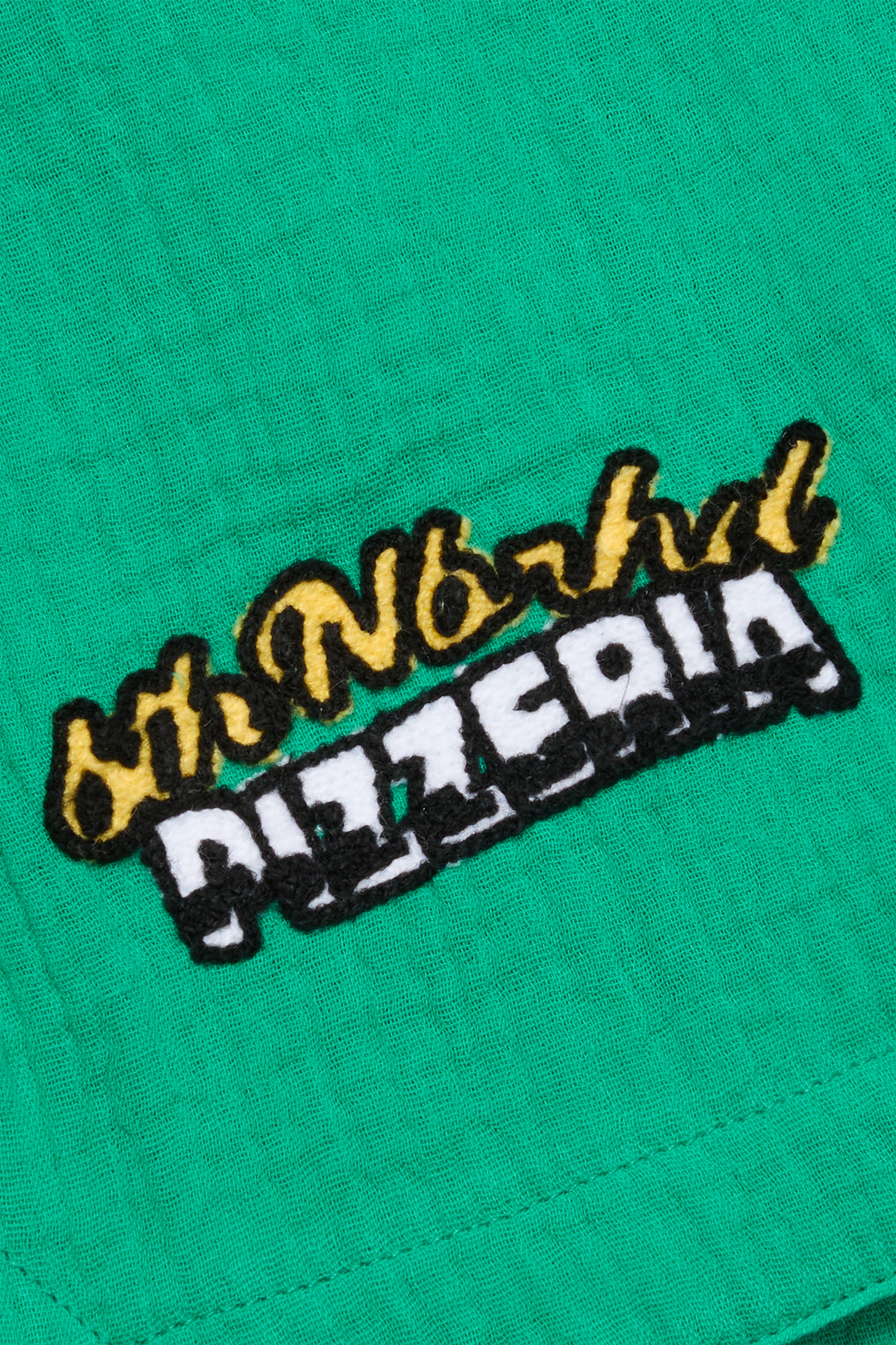 6thNBRHD BUTTON DOWN "PIZZERIA" GREEN