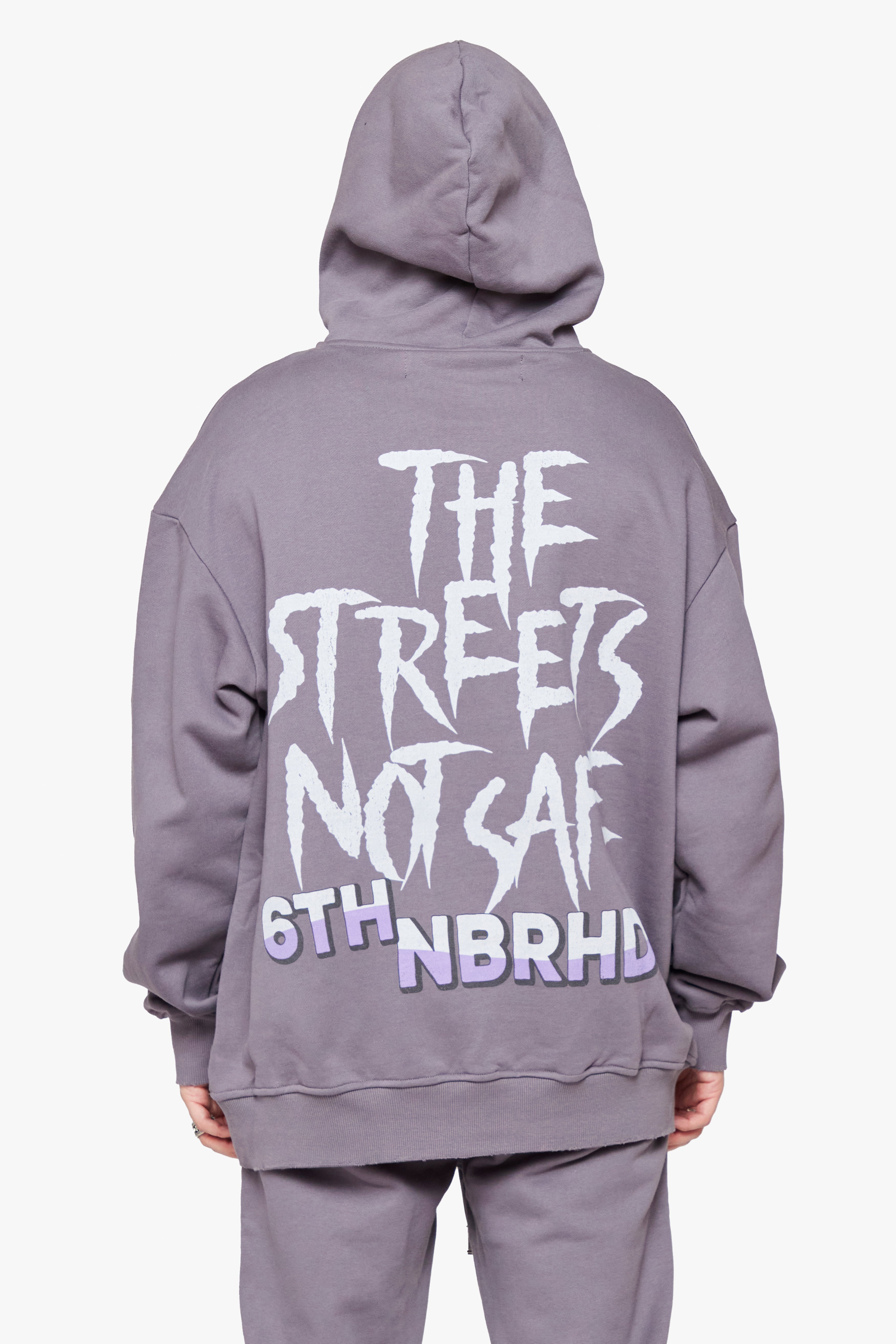 6thNBRHD PULLOVER "NIGHTMARE" GREY