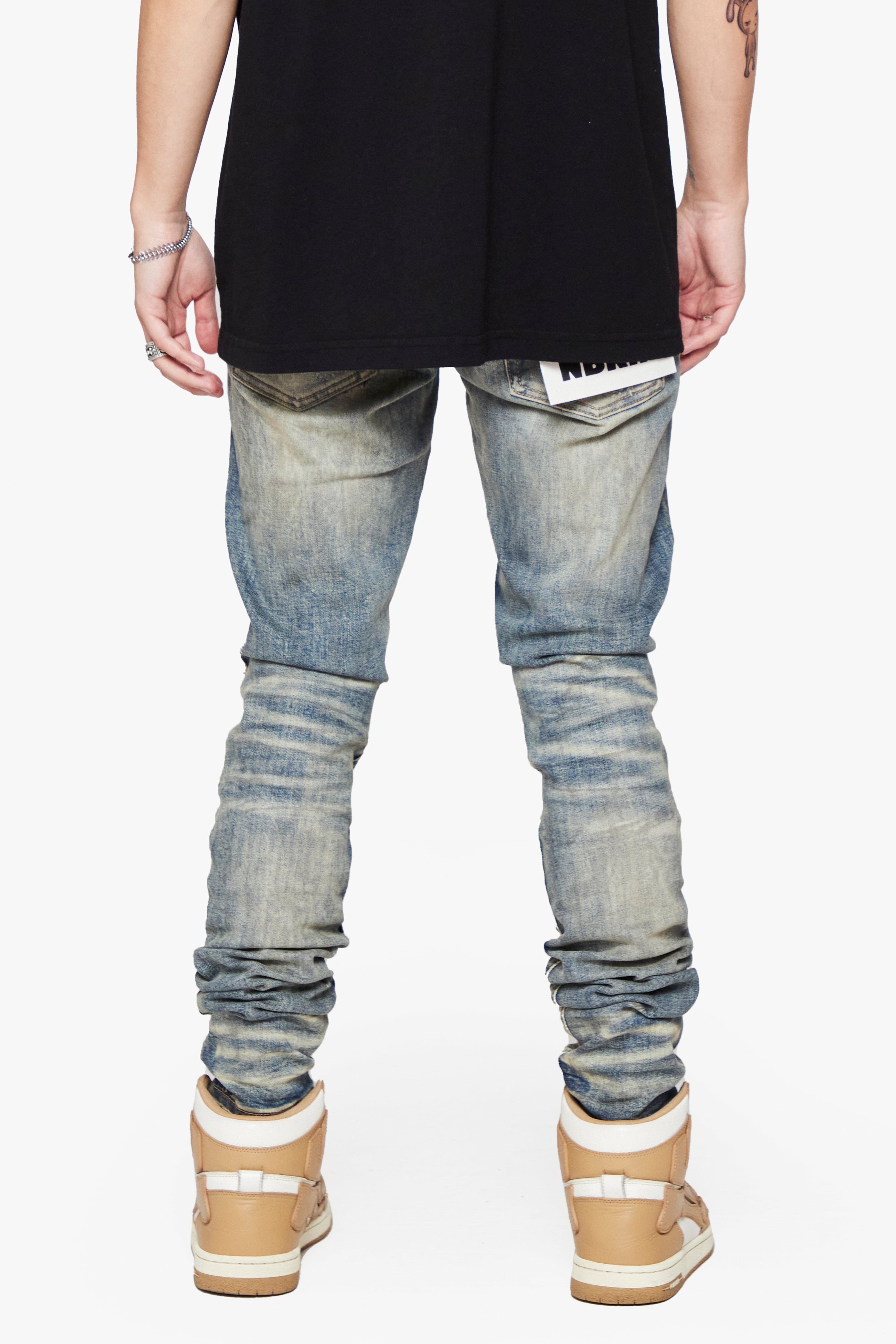 6thNBRHD SKINNY JEAN "DIRT ROAD" -DIRTY VINTAGE