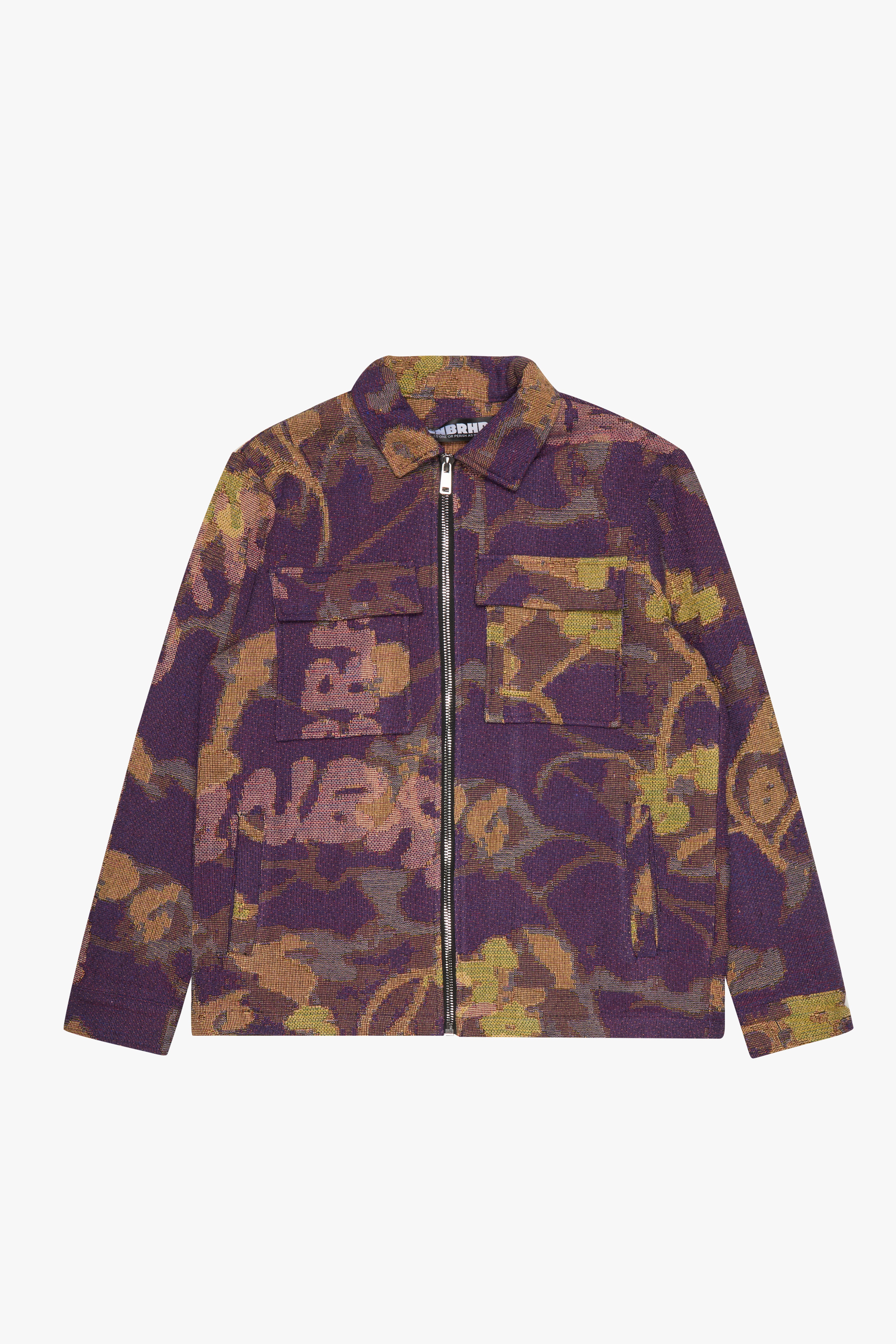 6thNBRHD JACKET "VINES" PURPLE MULTI