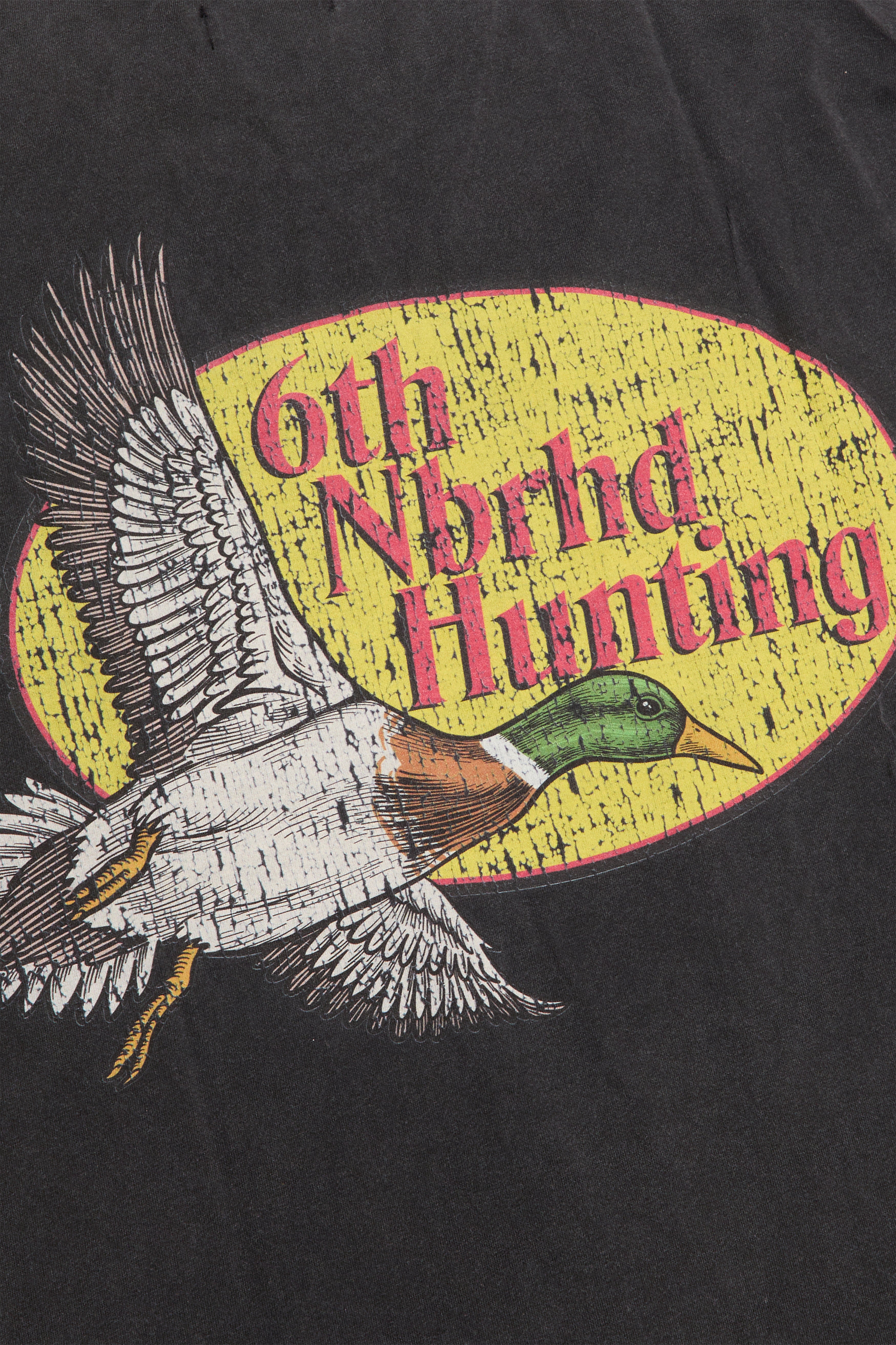 "HUNTING" TEE -BLACK