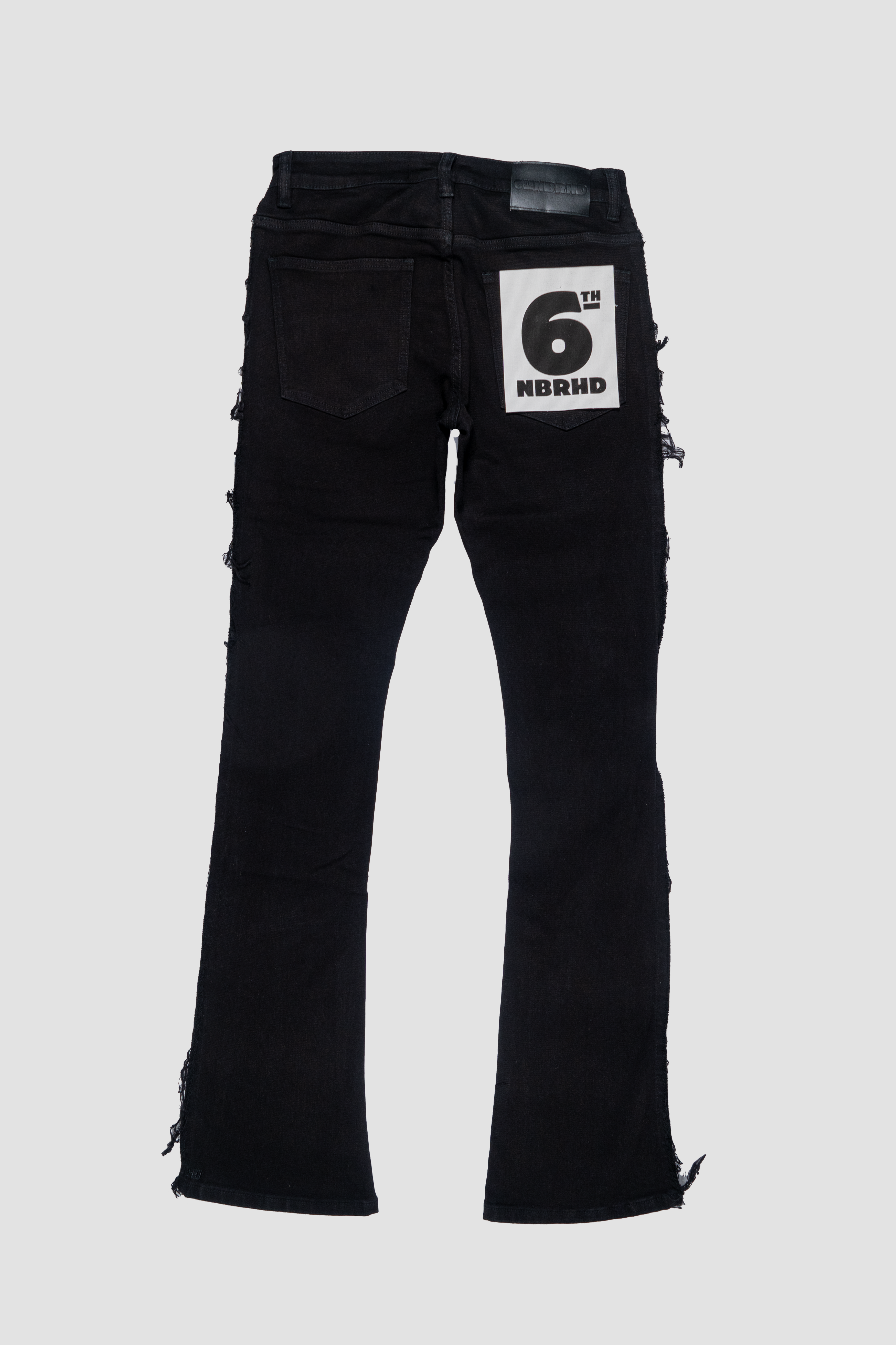 6thNBRHD STACKED "RECONSTRUCT" -BLACK