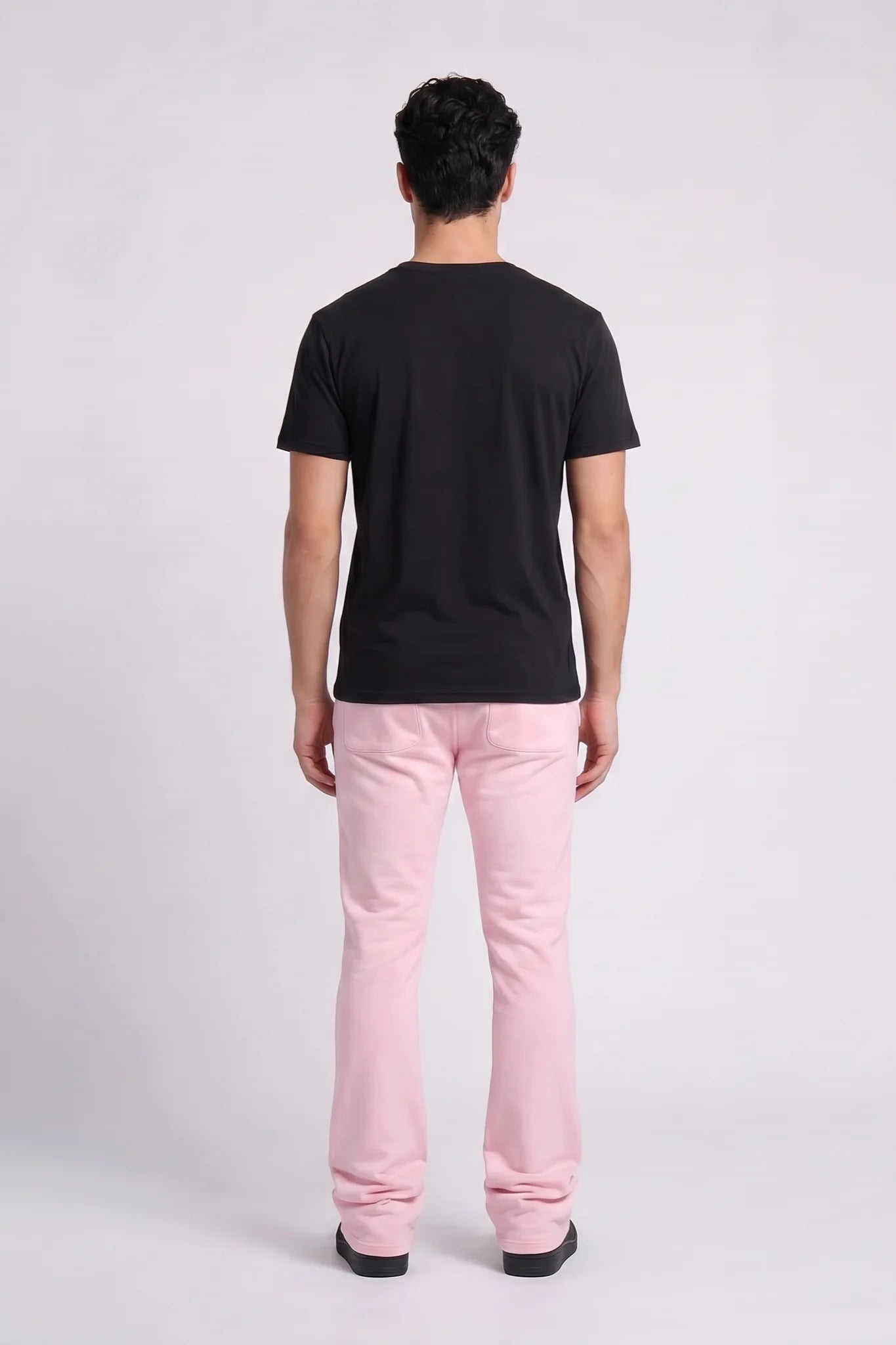"Big Vision" Graphic Sweatpants Pink
