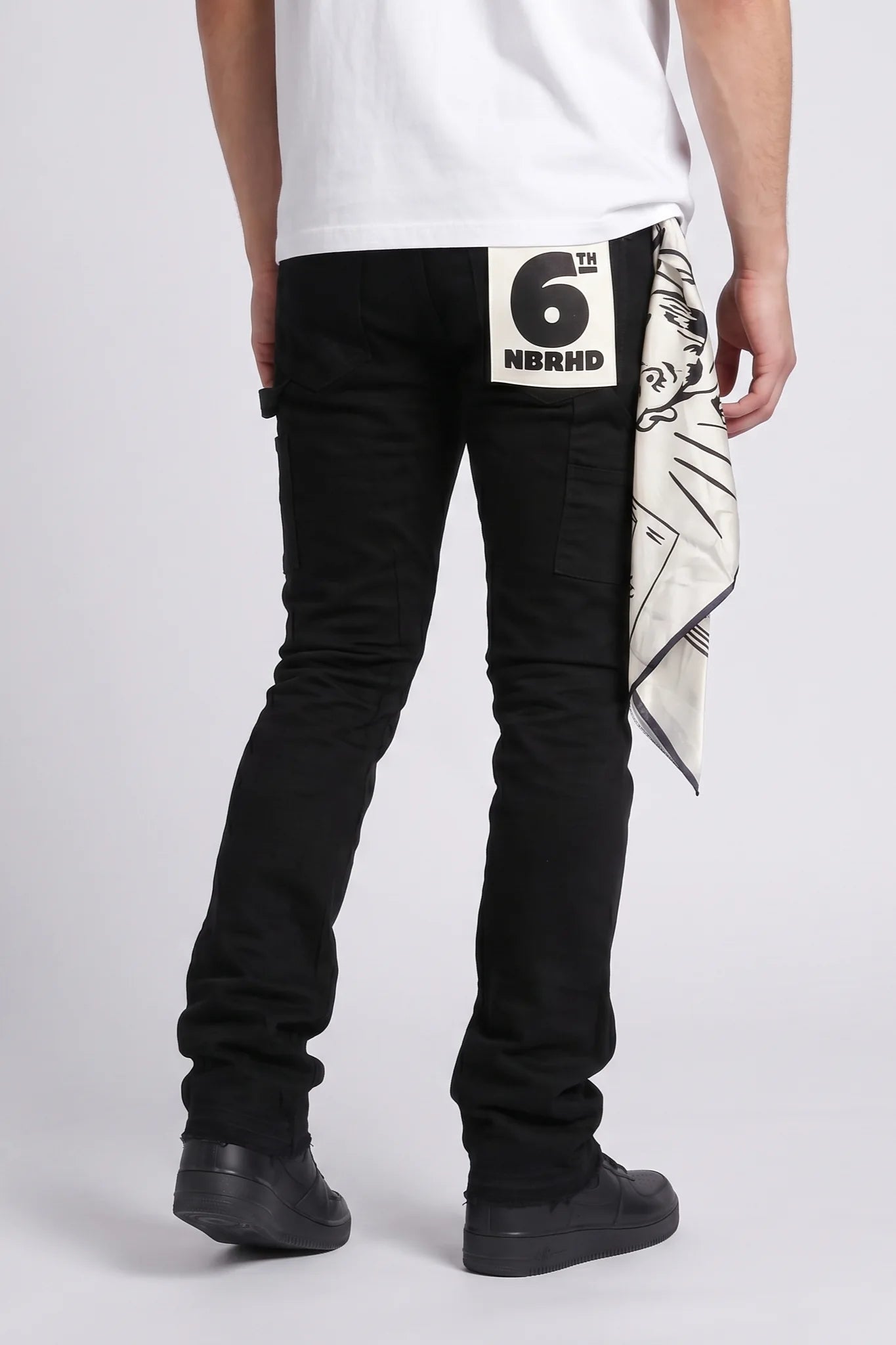 "The Classic" Super Stacked Jeans Black