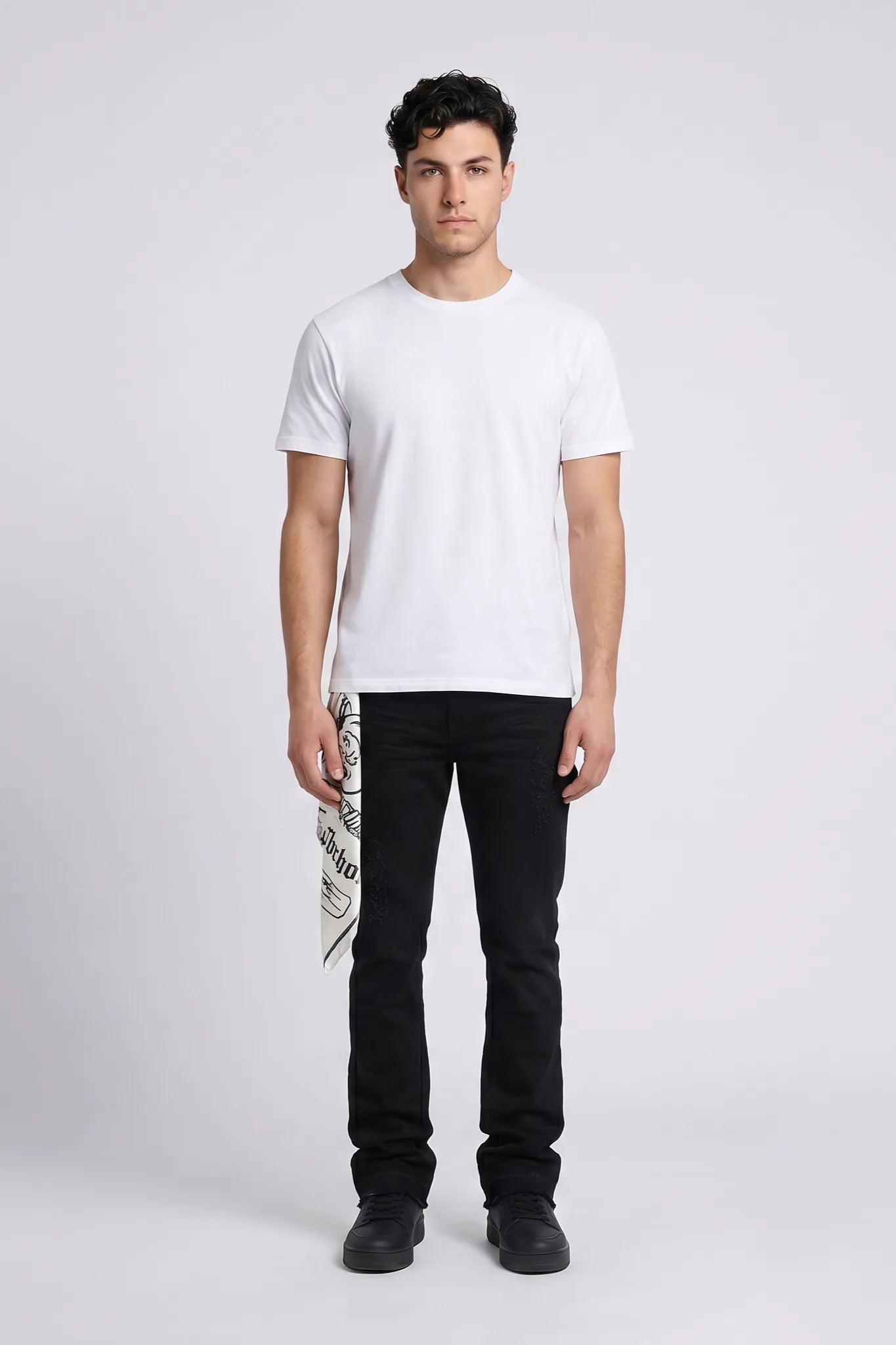 "The Classic" Super Stacked Jeans Black