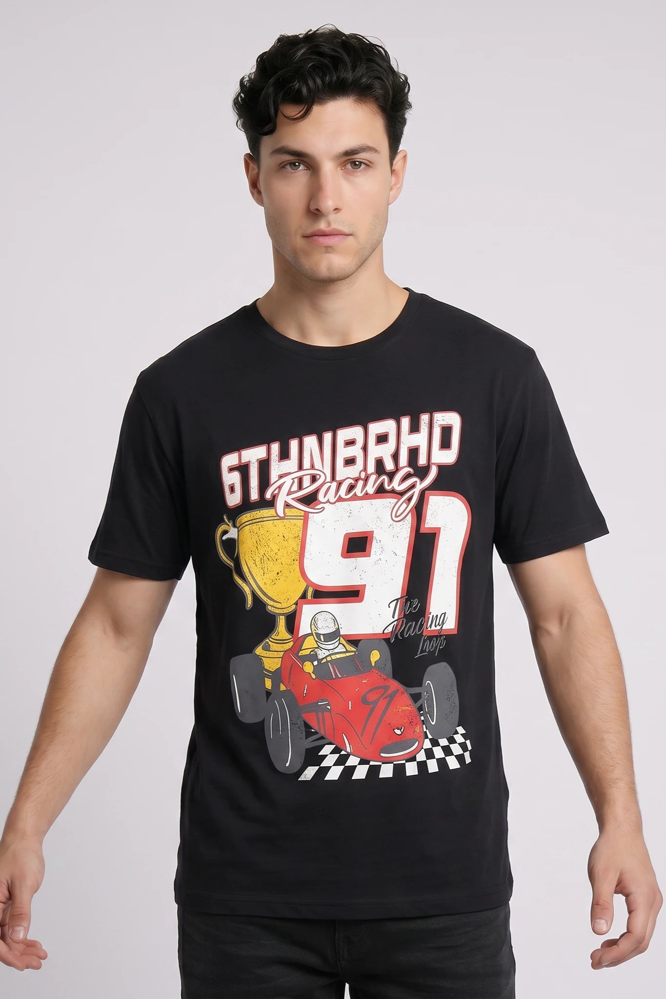 "Driven" Graphic Tee Black
