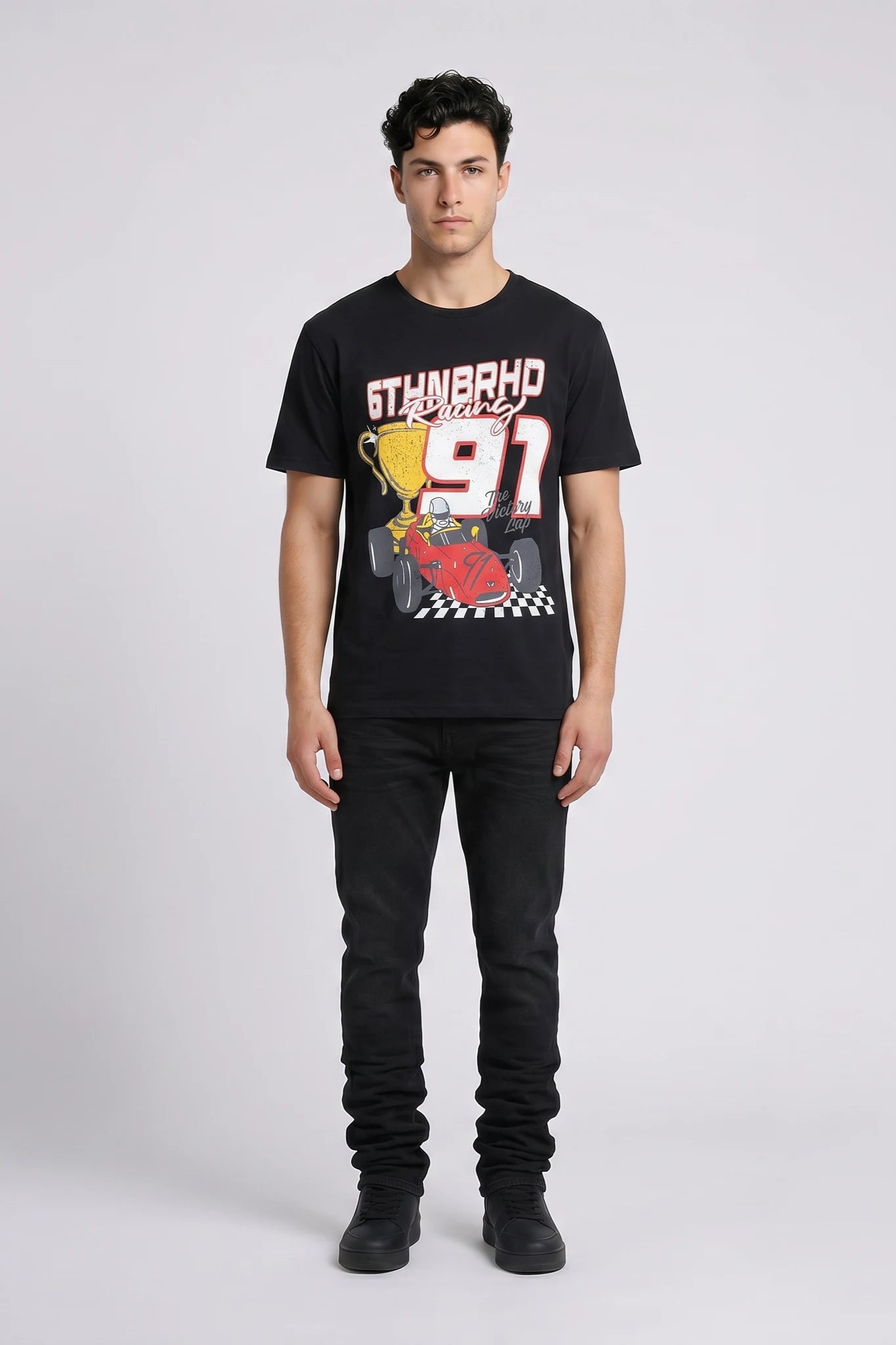 "Driven" Graphic Tee Black