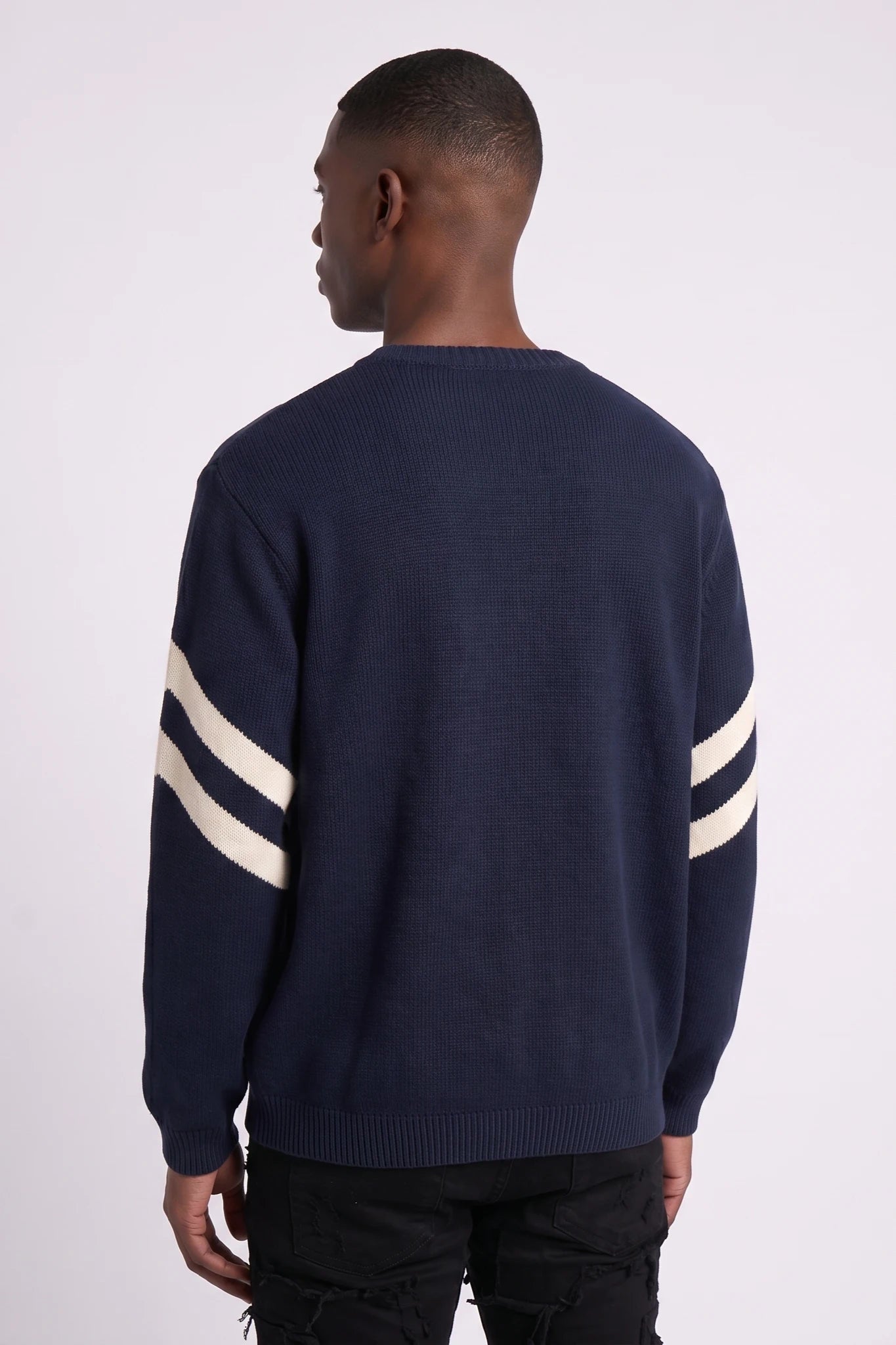 "Euro" Cardigan Navy