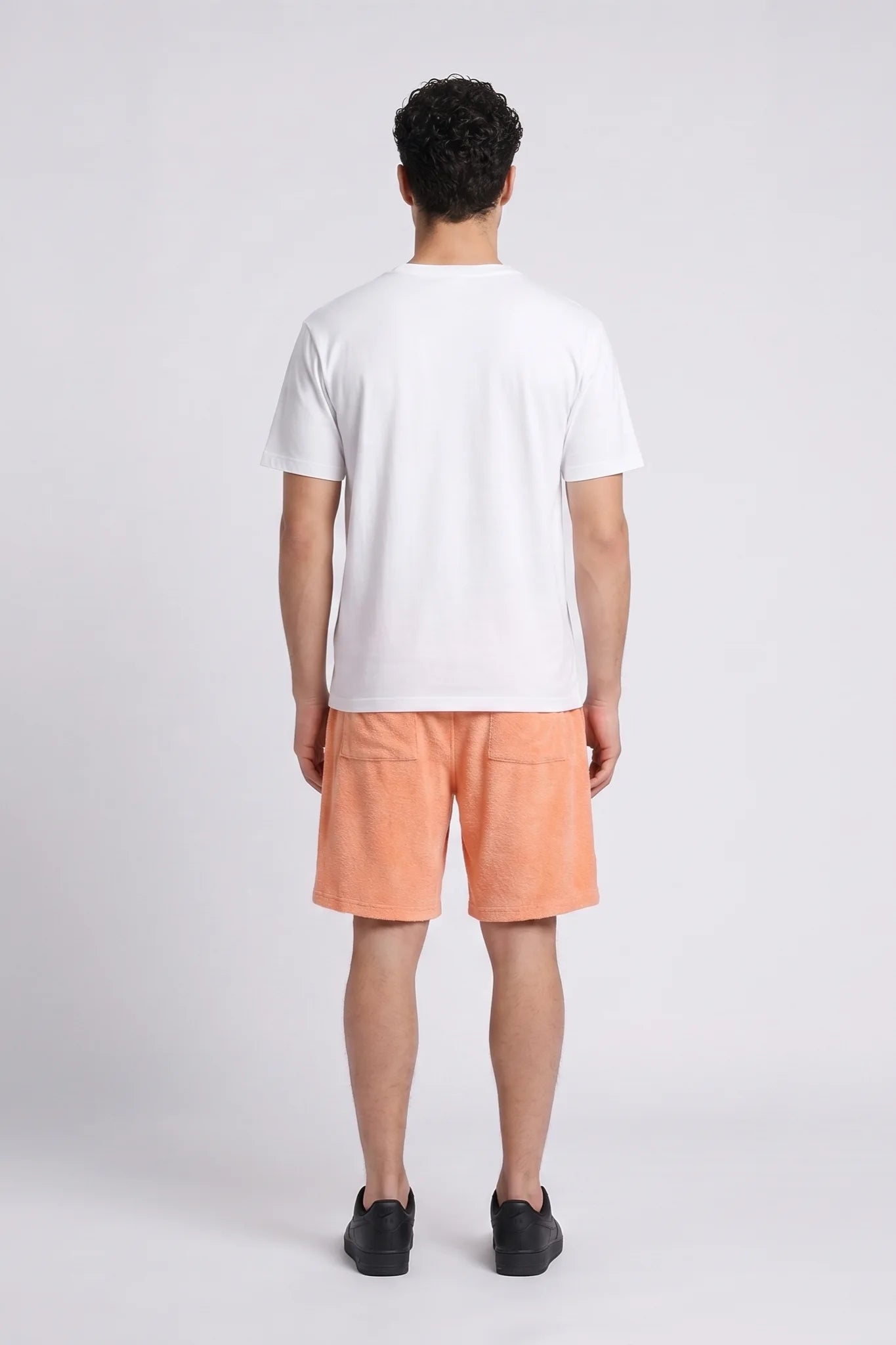 "Exterminator" Shorts Peach