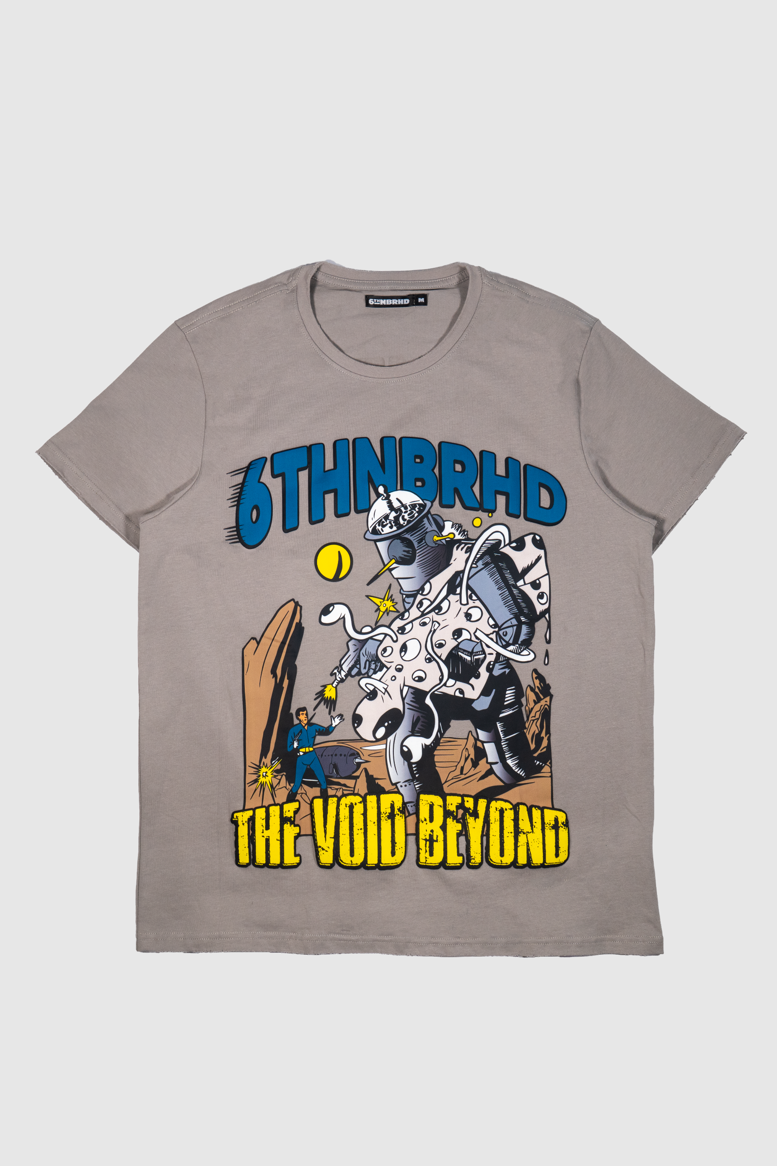 "Void" Graphic Tee Grey