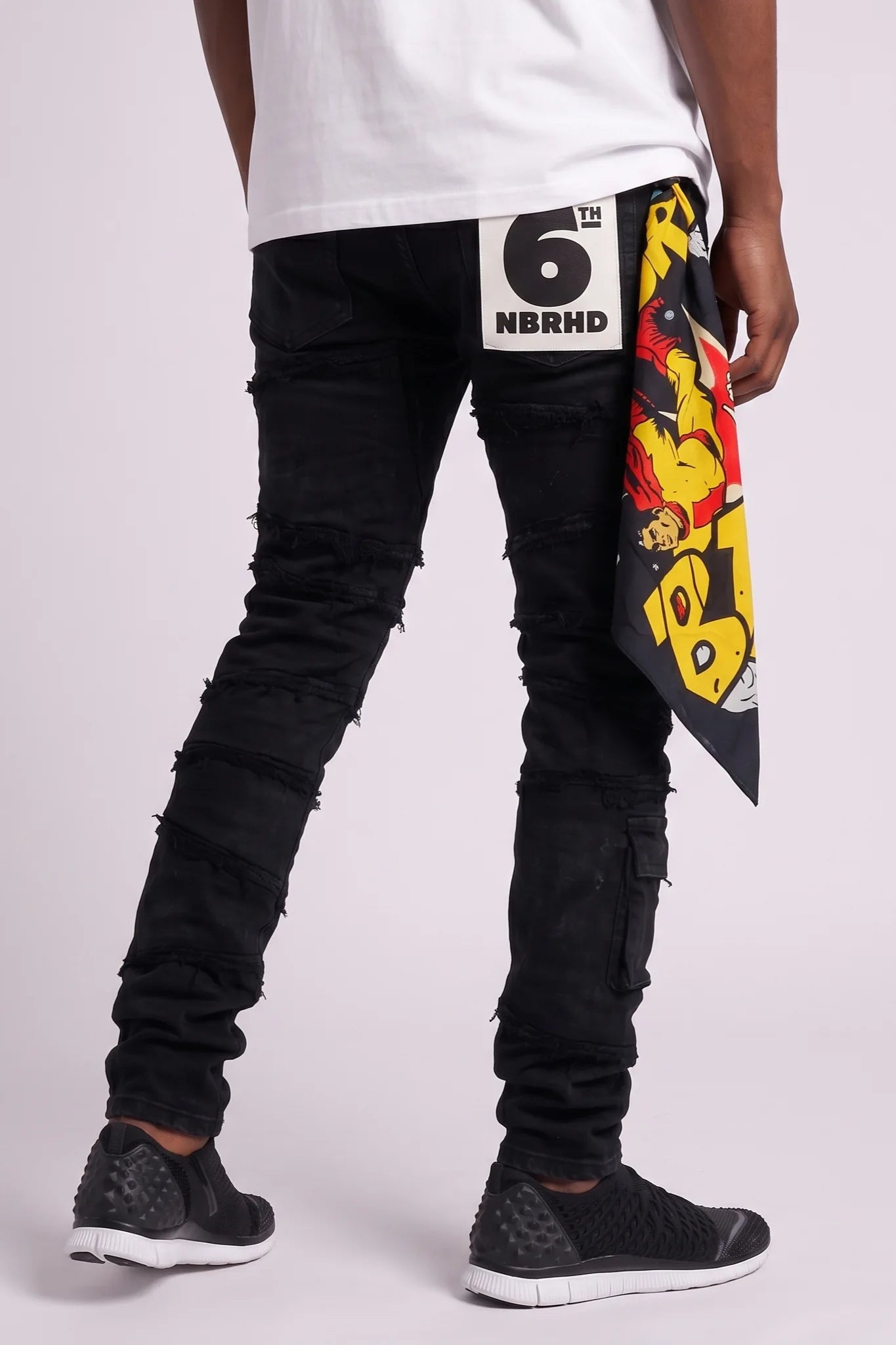 "Immortal" Skinny Jeans Black