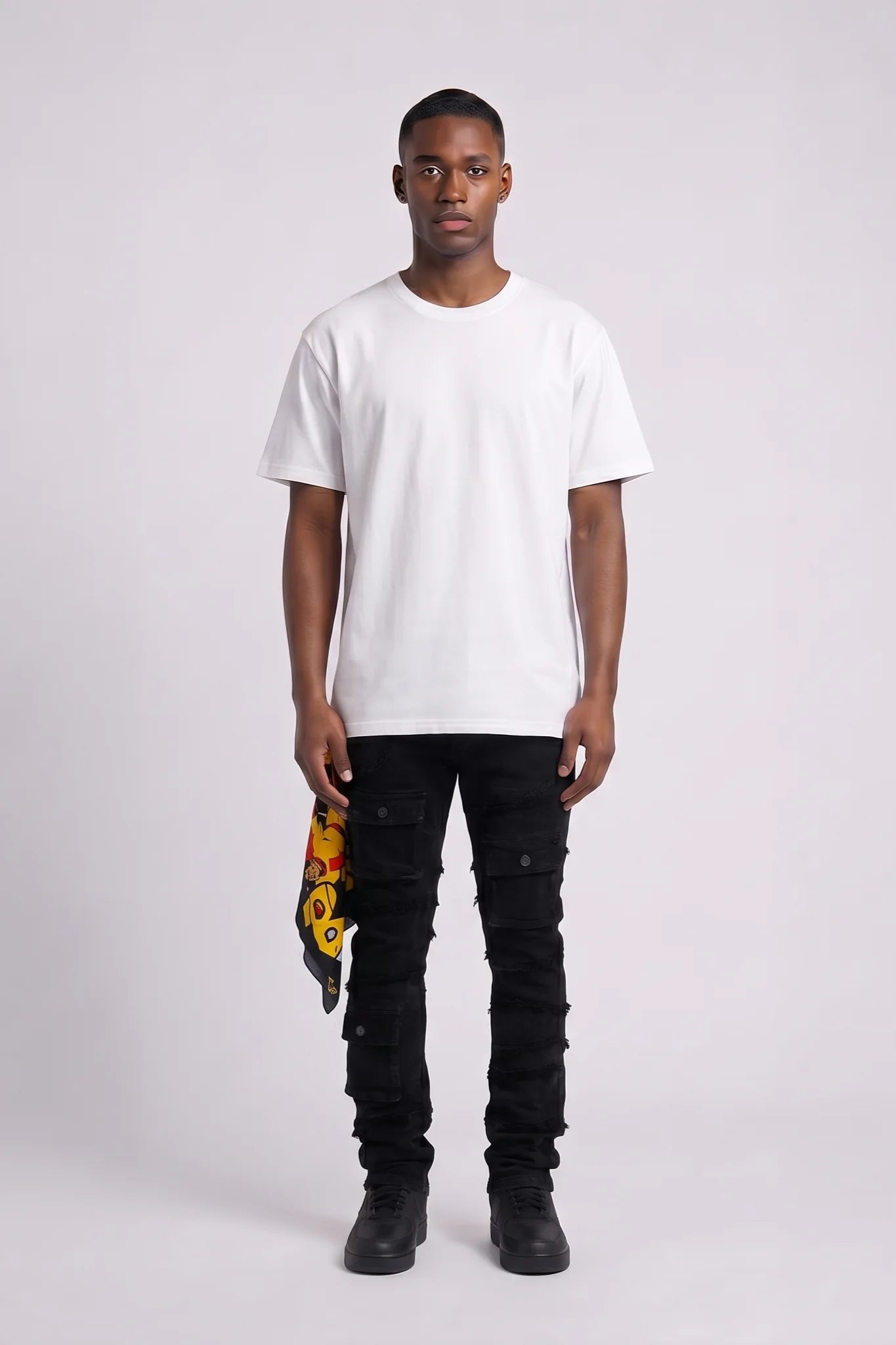 "Immortal" Skinny Jeans Black