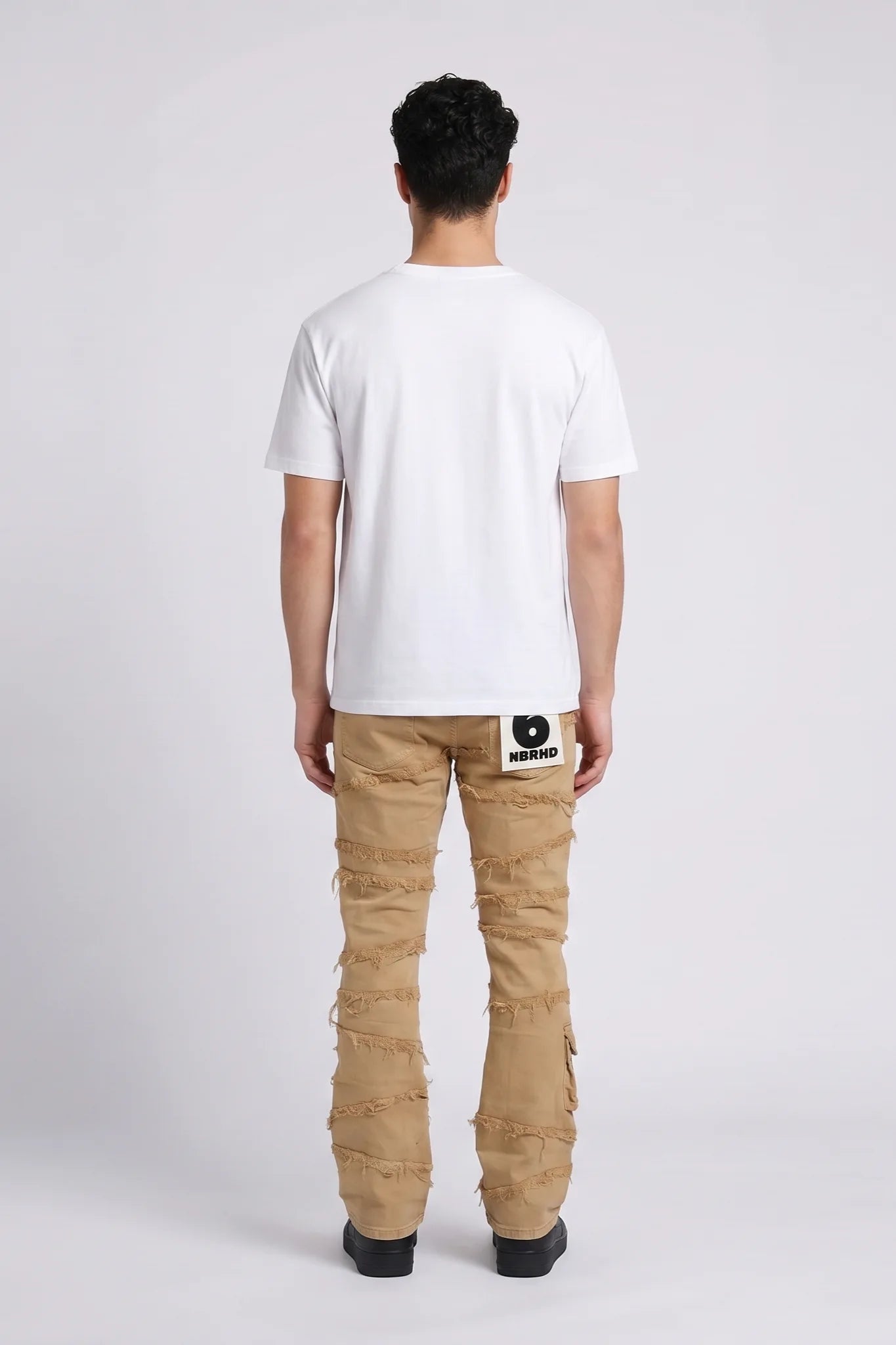 "Immortal" Stacked Jeans Mocha
