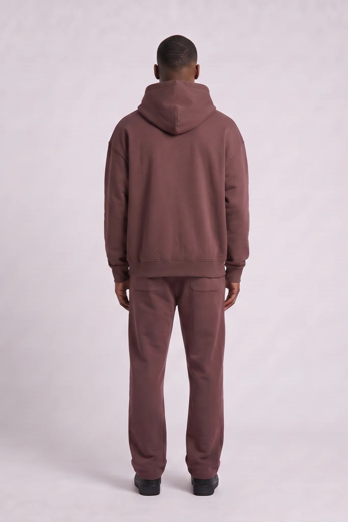 "Esntl 2.0" Relaxed Fleece Sweatpants Brown