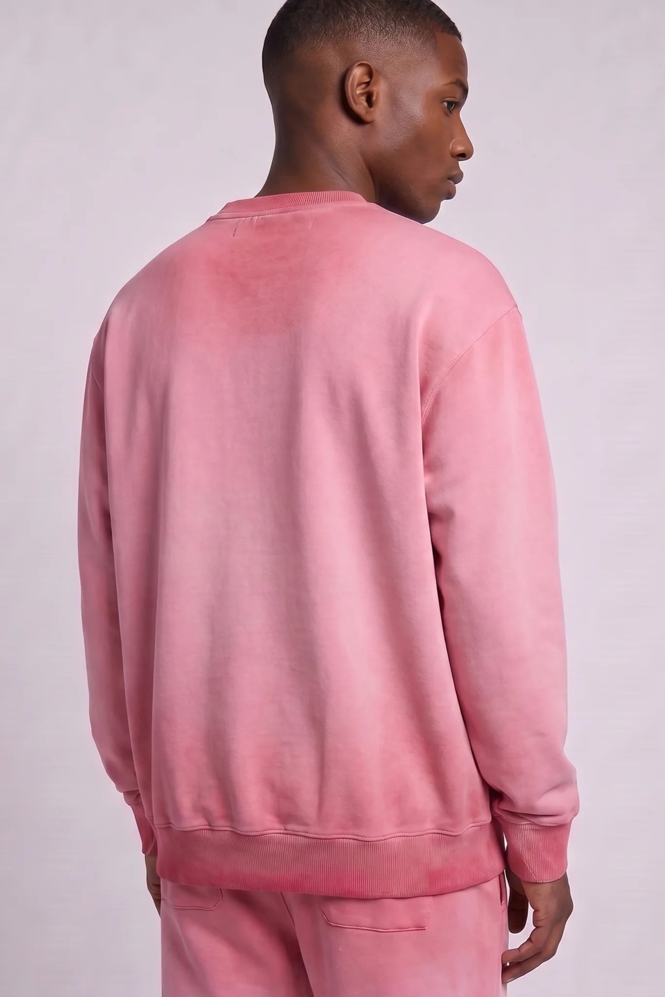 "Esntl 2.0" Crewneck Sweatshirt Vintage Red