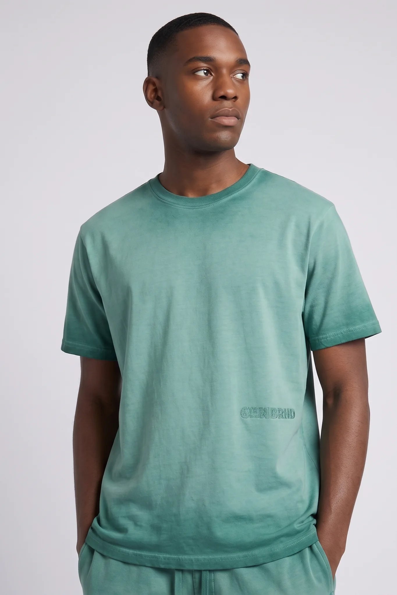 "Esntl 2.0" T-shirt Vintage Green