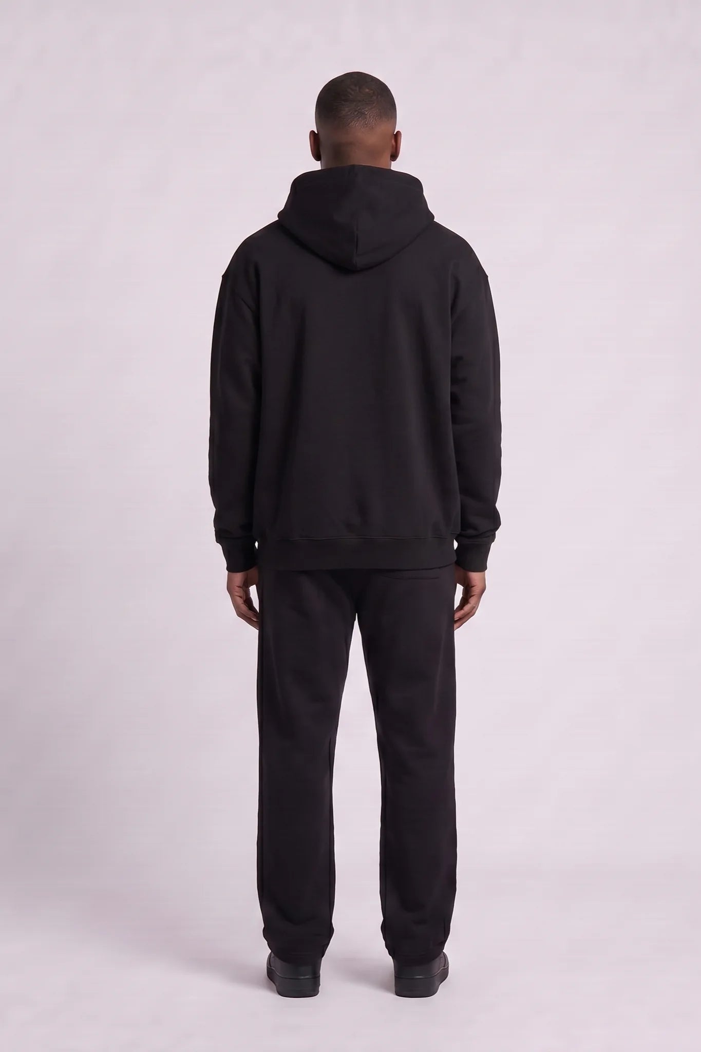 "Esntl 2.0" Oversized Hoodie Black