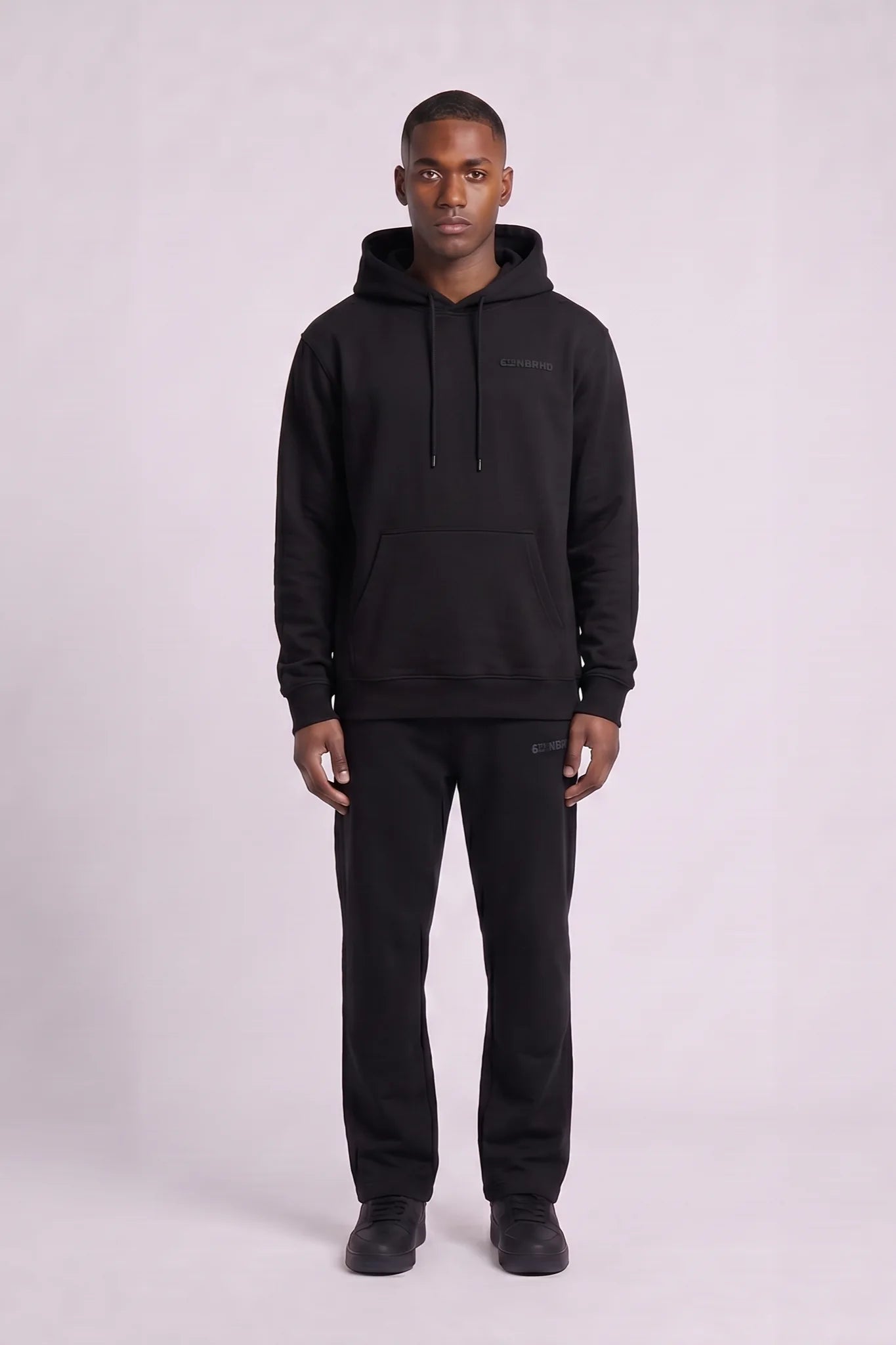 "Esntl 2.0" Oversized Hoodie Black