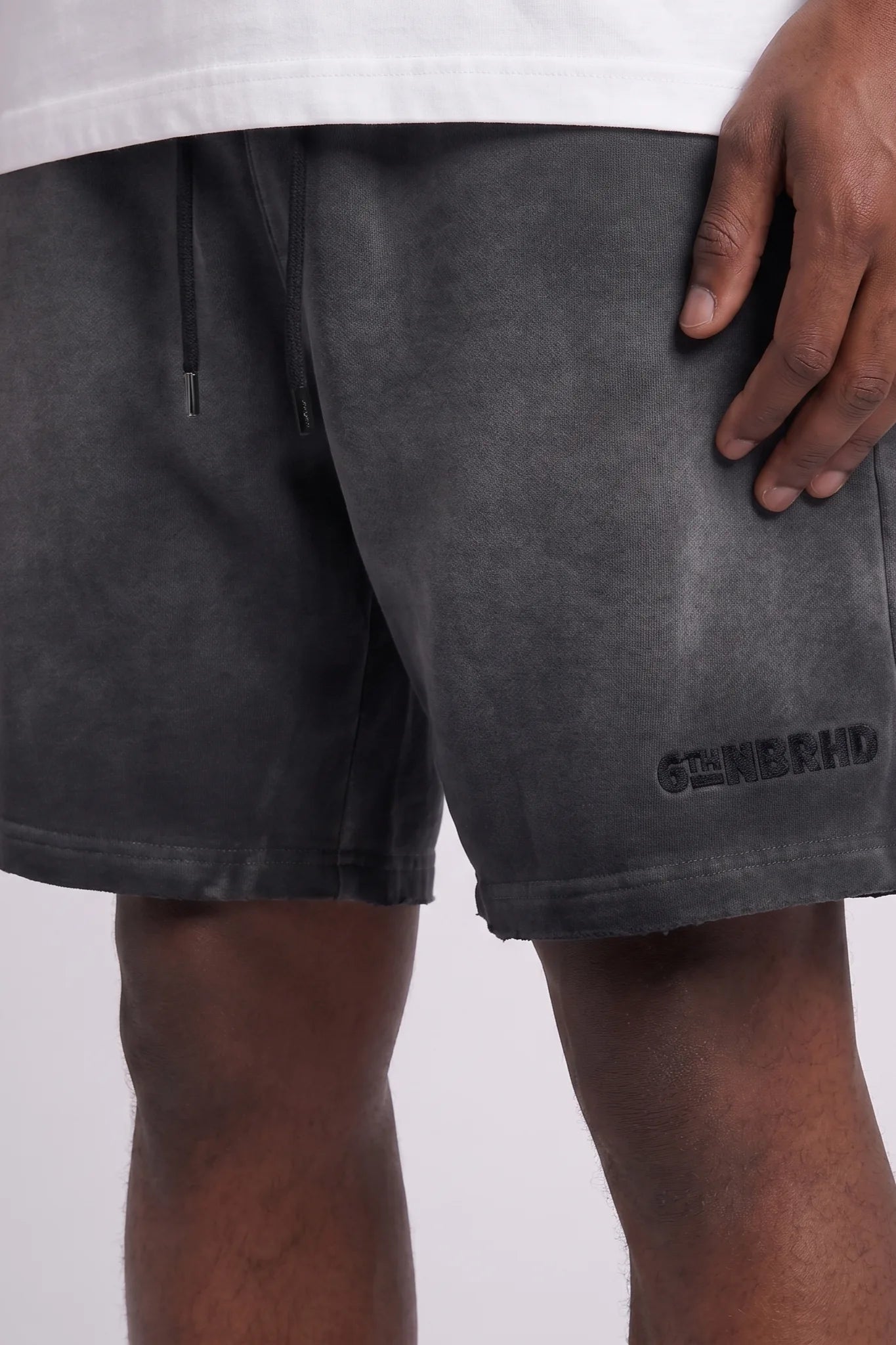 "Esntl 2.0" Relaxed Shorts Vintage Black