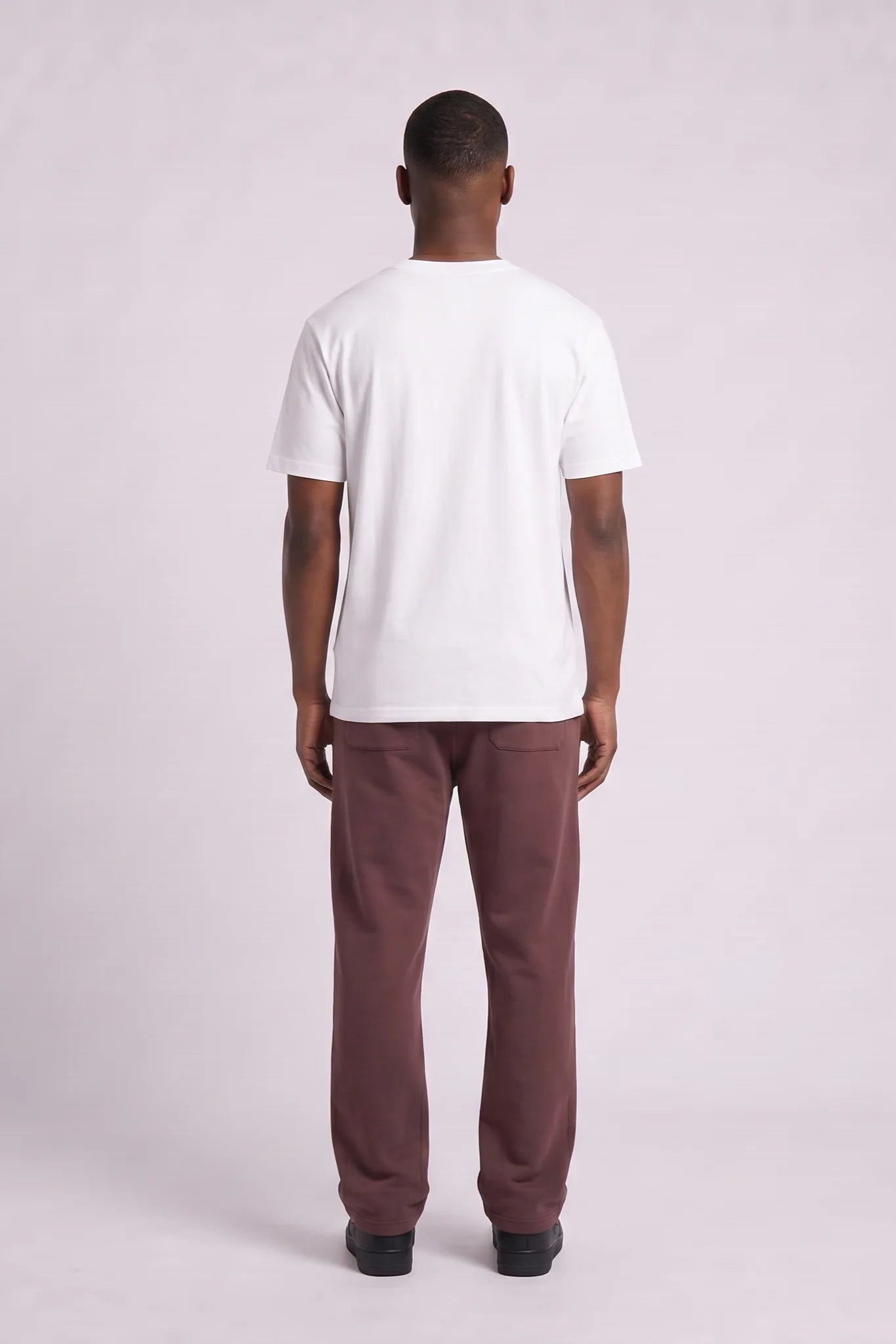 "Esntl 2.0" Relaxed Fleece Sweatpants Brown