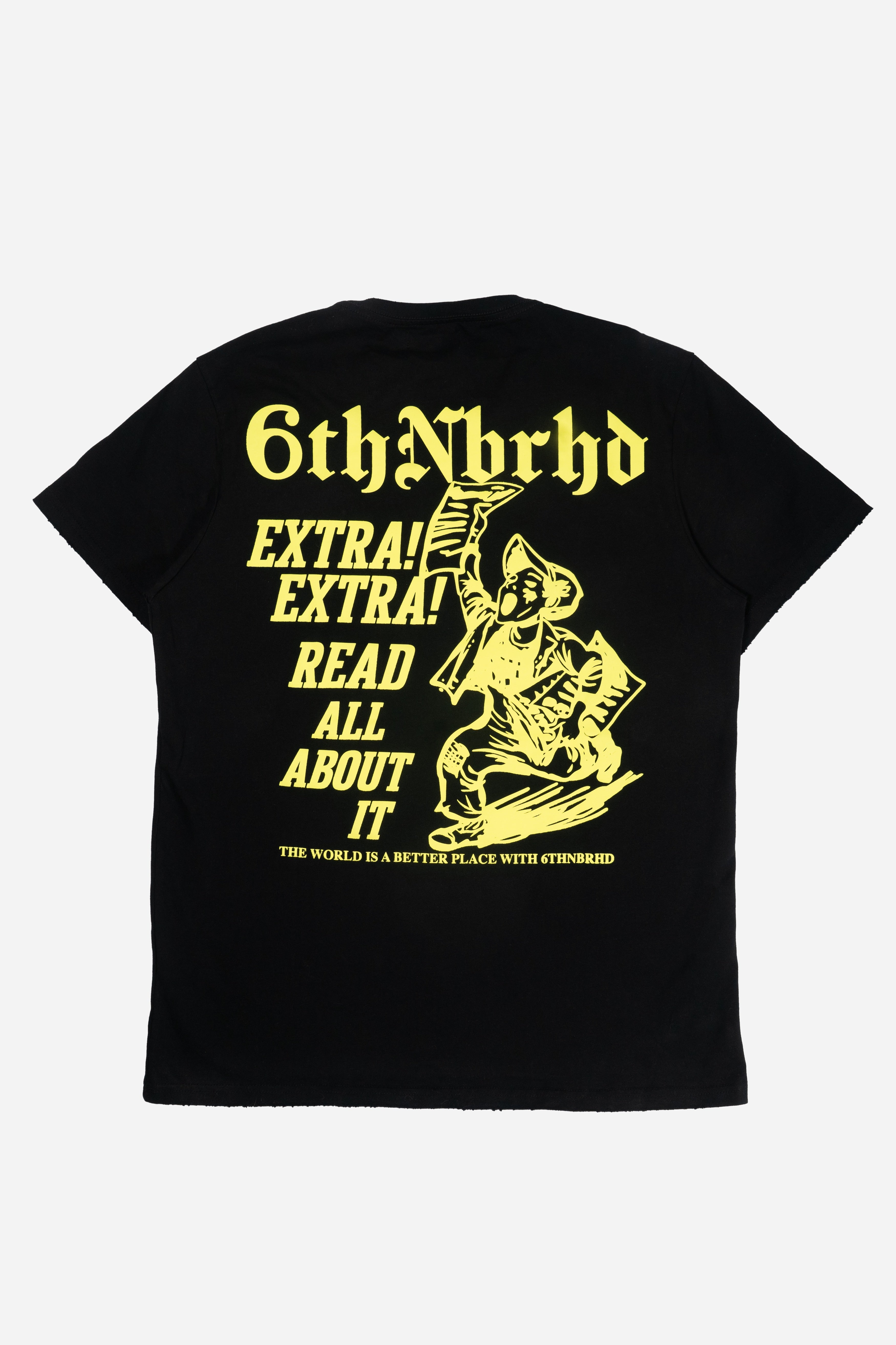 6thNBRHD TEE "TIMES" BLACK