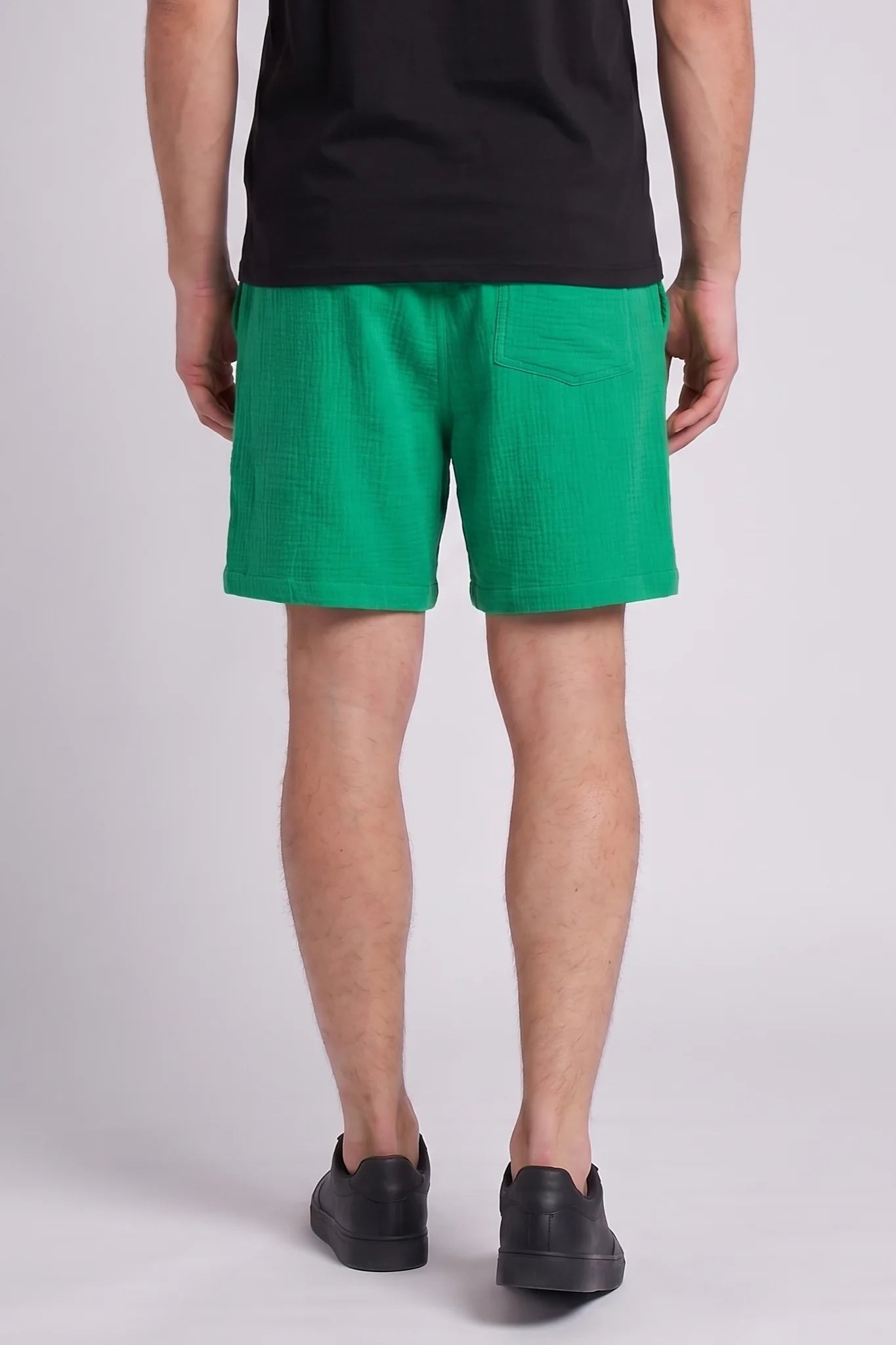 "Nbrhd Pizza" Shorts Green