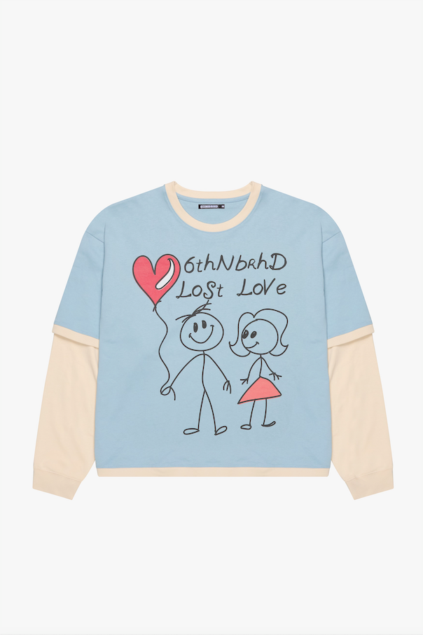 6thNBRHD TEE "DRAWING" BABY BLUE