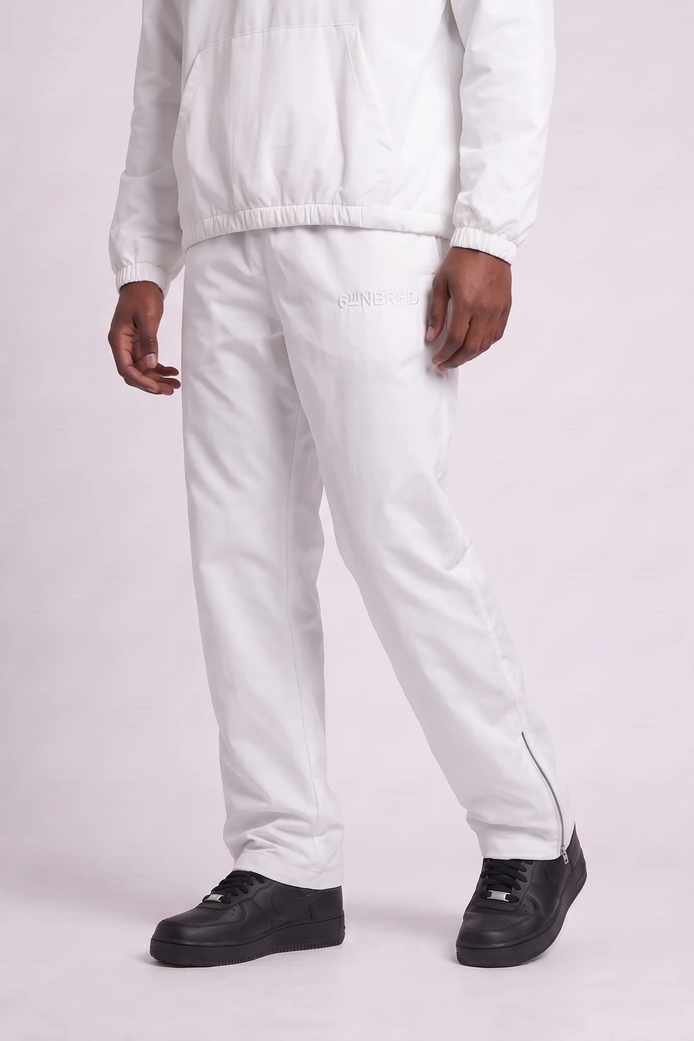 "Sly" Puffer Pants White