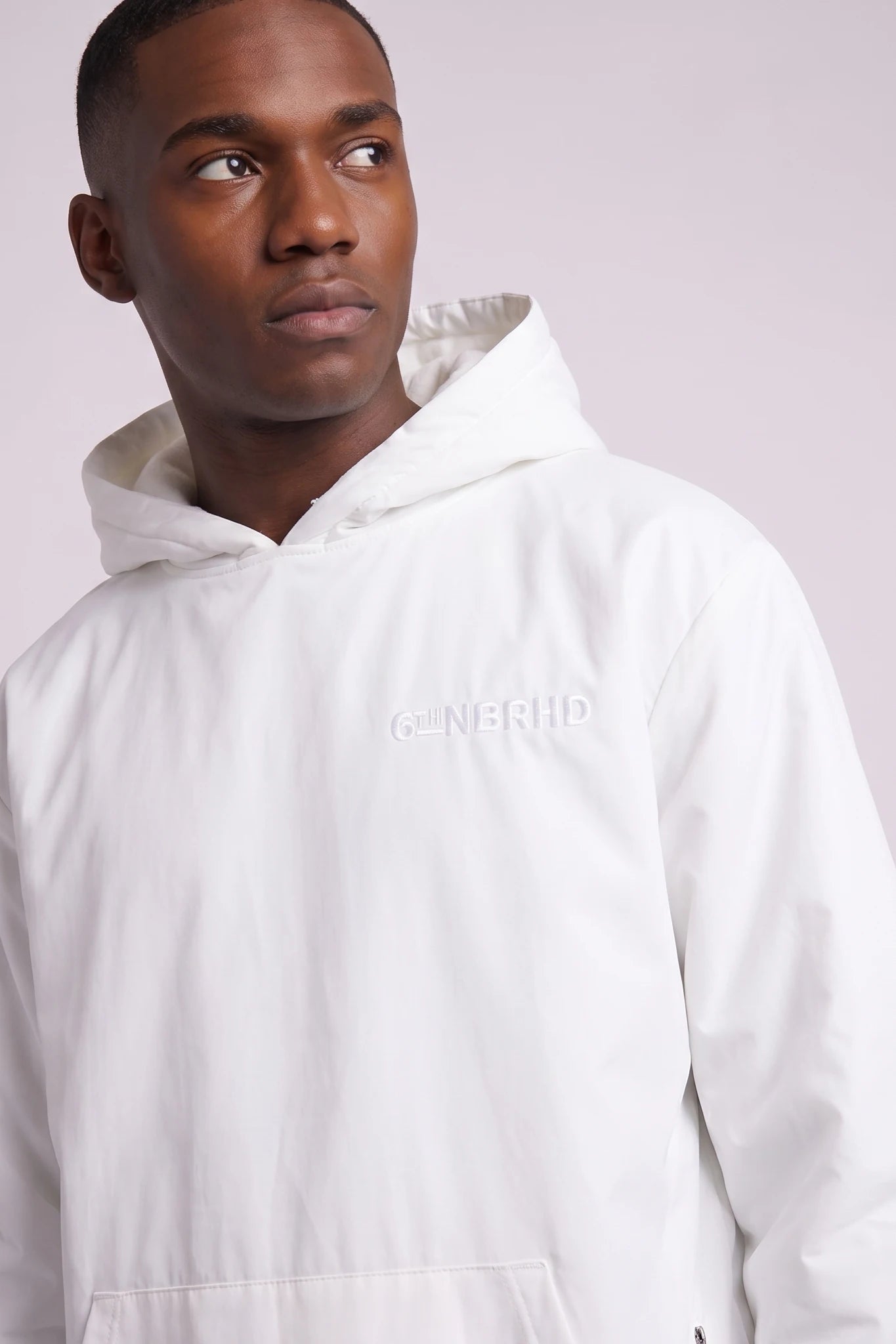 "Sleek" Nylon Jacket White