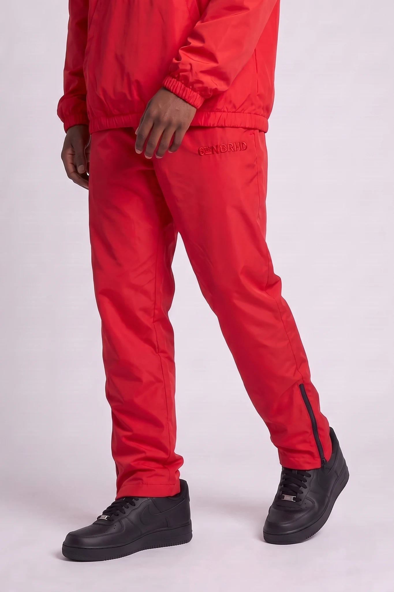 "Sly" Puffer Pants Red