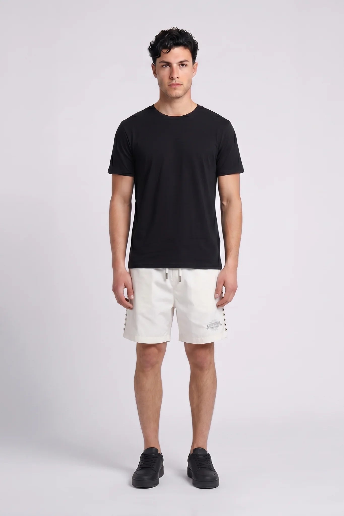 "Stunna" Mid-Rise Shorts