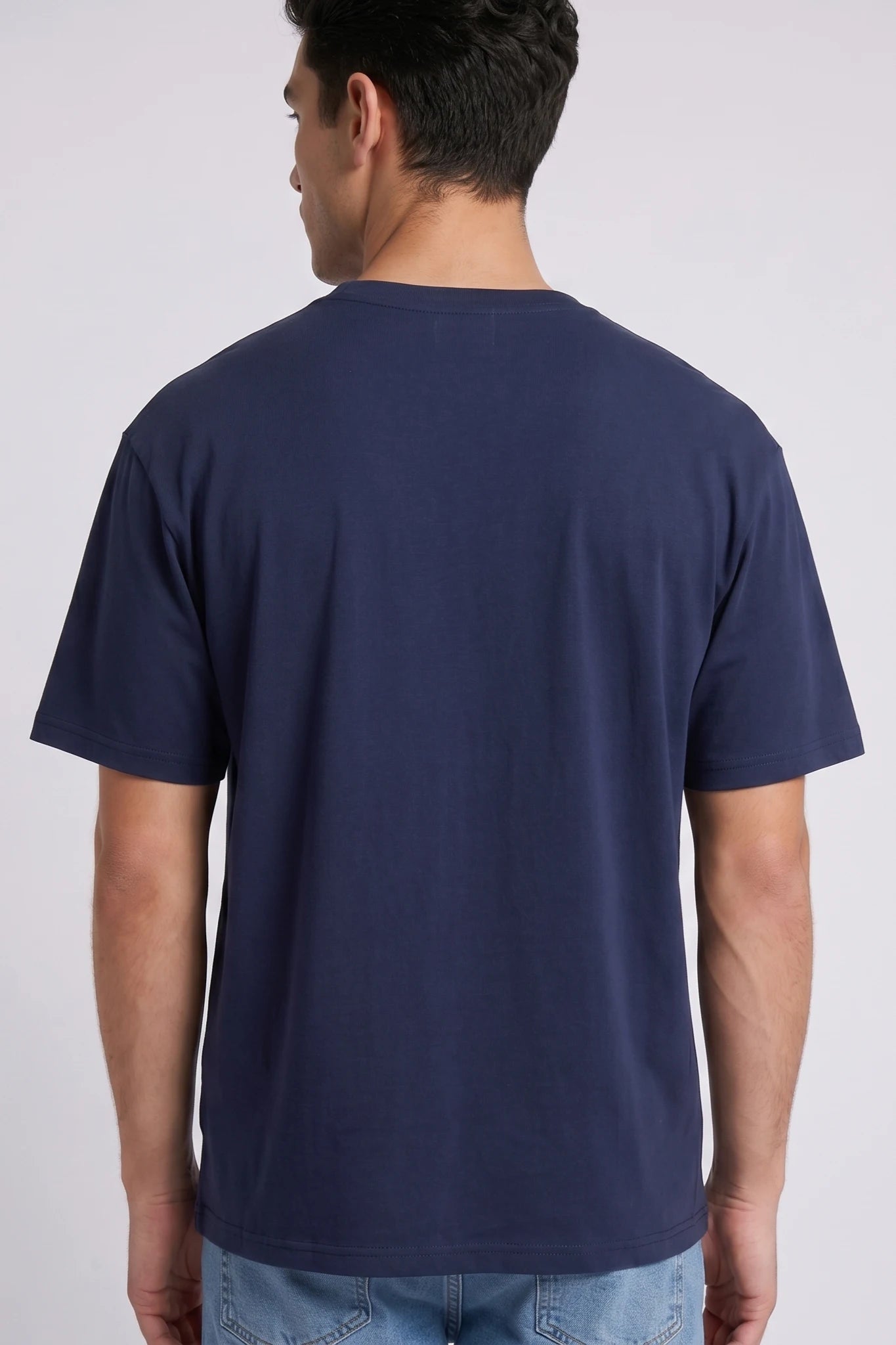"Trophy" Graphic Tee Navy